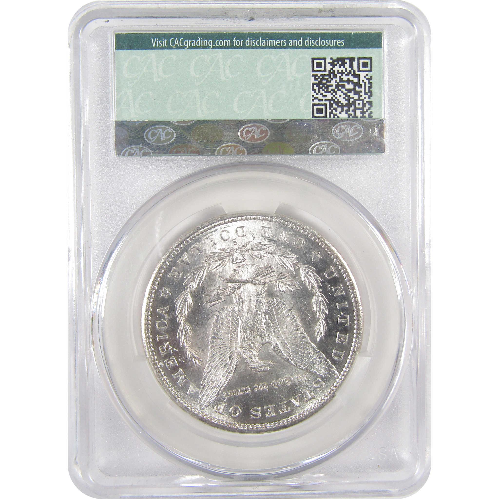1880 S Morgan Dollar MS 64 PL CAC Silver Proof-Like $1 Coin SKU:I17408 - Morgan coin - Morgan silver dollar - Morgan silver dollar for sale - Profile Coins & Collectibles