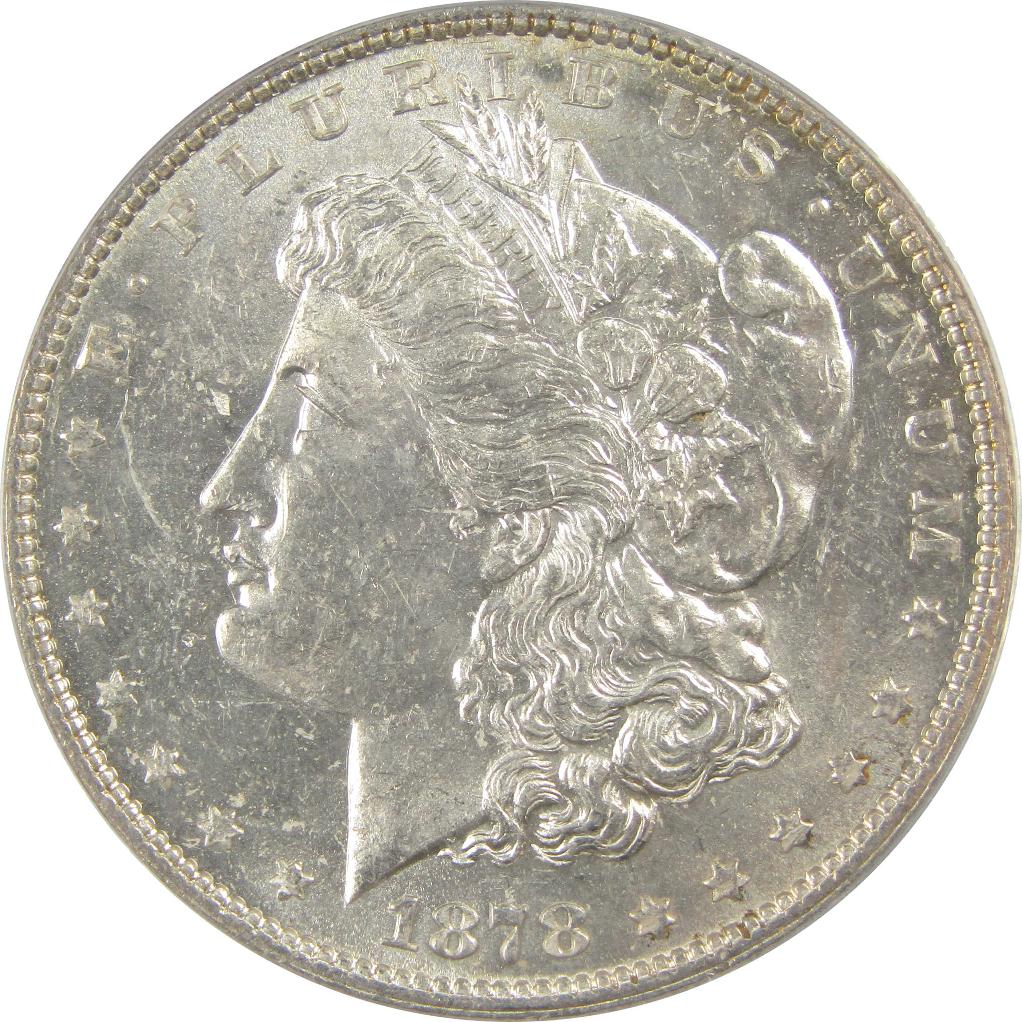 1878 7/8TF VAM-41B Top 100 Morgan Dollar MS 62 ANACS Silver SKU:I21917 - Morgan coin - Morgan silver dollar - Morgan silver dollar for sale - Profile Coins & Collectibles