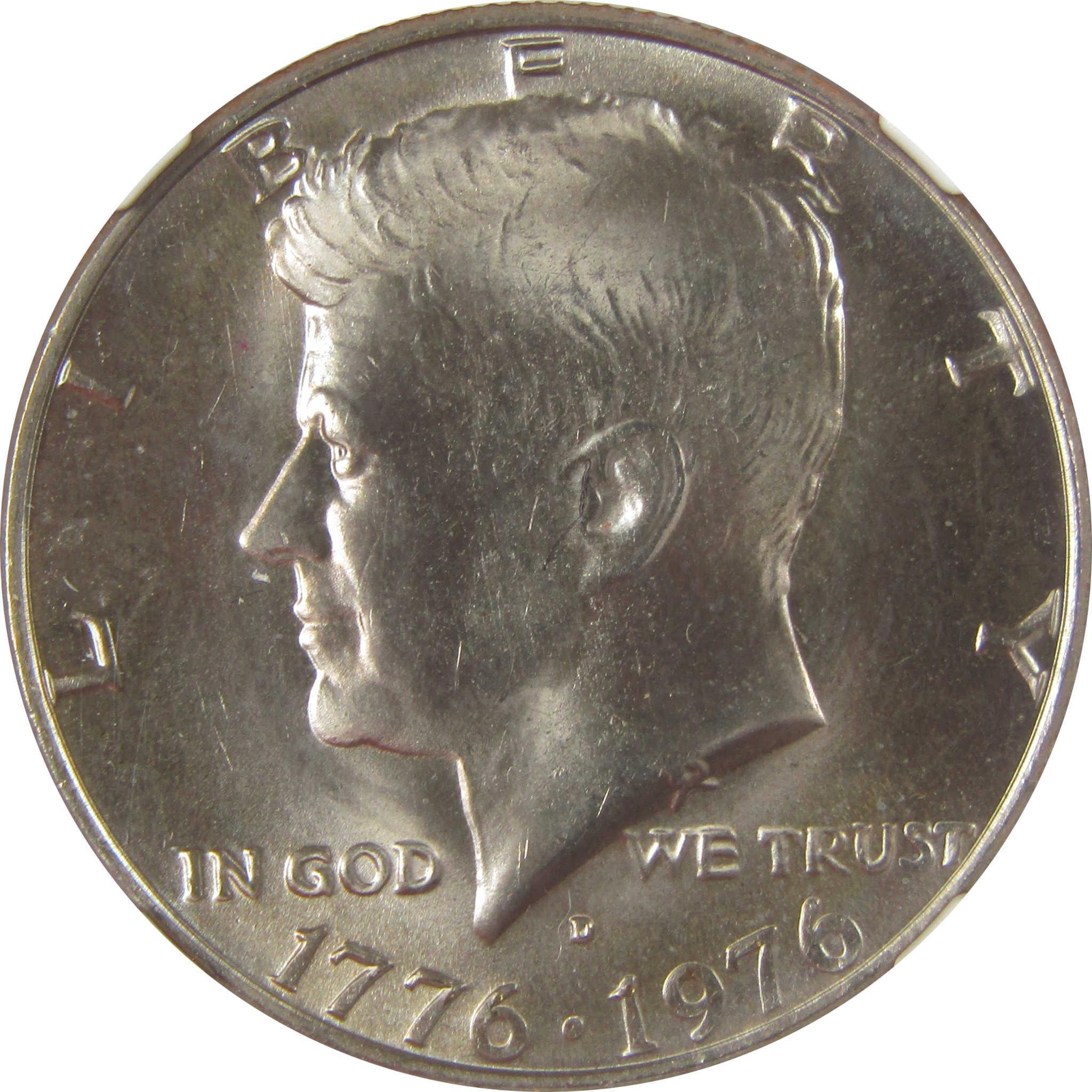 1976 D Kennedy Bicentennial Half Dollar MS 67 NGC Clad SKU:I20474