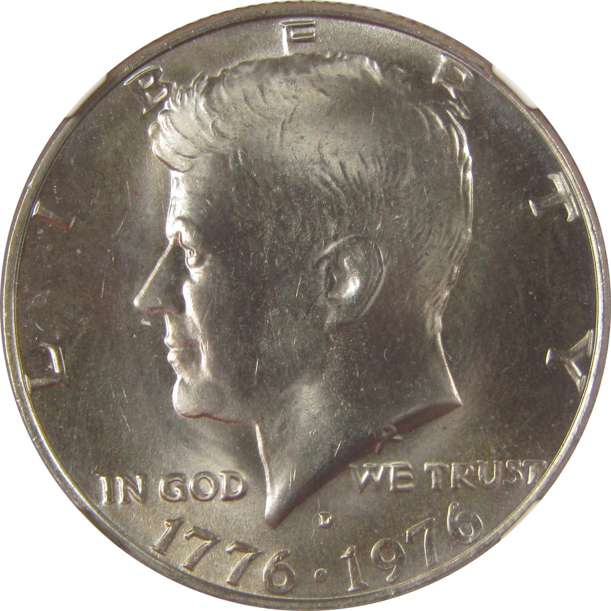 1976 D Kennedy Bicentennial Half Dollar MS 67 NGC Clad SKU:I20474