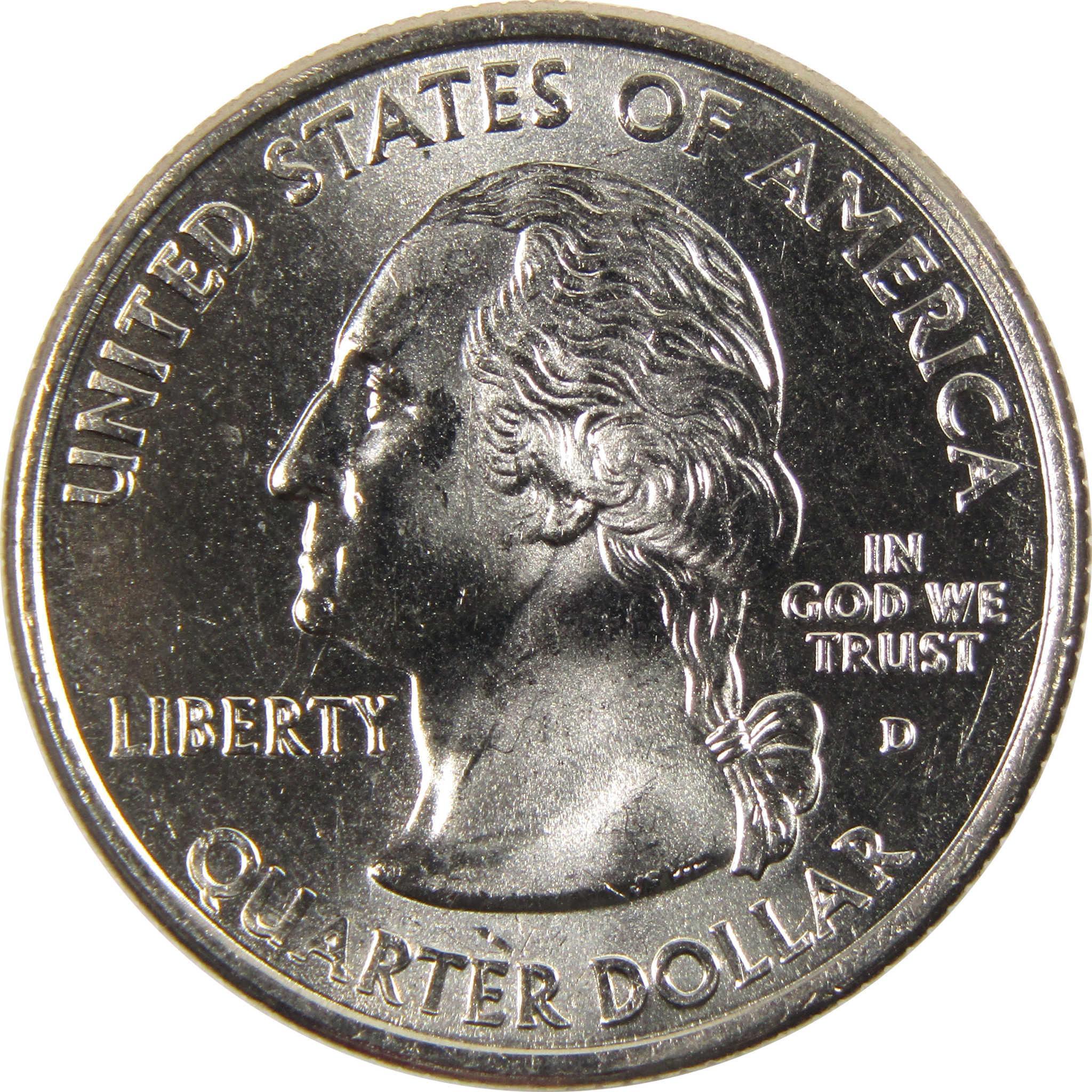 2004 D Michigan State Quarter BU Uncirculated Clad 25c Coin
