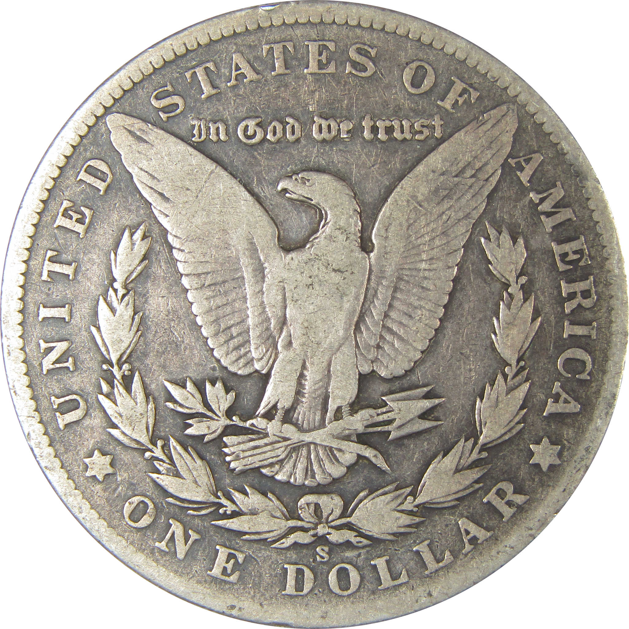 1904 S Morgan Dollar VG Very Good Silver $1 Coin SKU:I22510 - Morgan coin - Morgan silver dollar - Morgan silver dollar for sale - Profile Coins & Collectibles