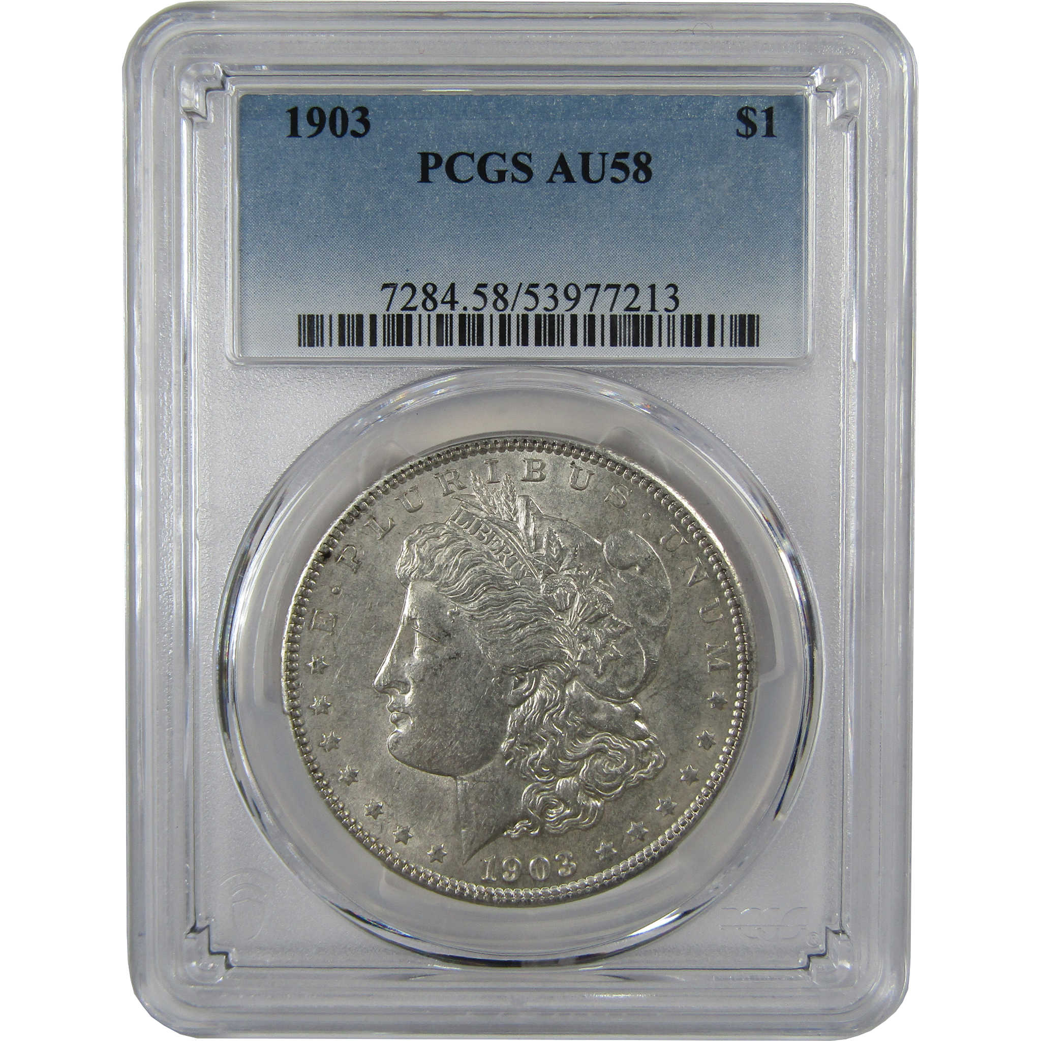 1903 Morgan Dollar AU 58 PCGS Silver $1 Coin SKU:I23898 - Morgan coin - Morgan silver dollar - Morgan silver dollar for sale - Profile Coins & Collectibles
