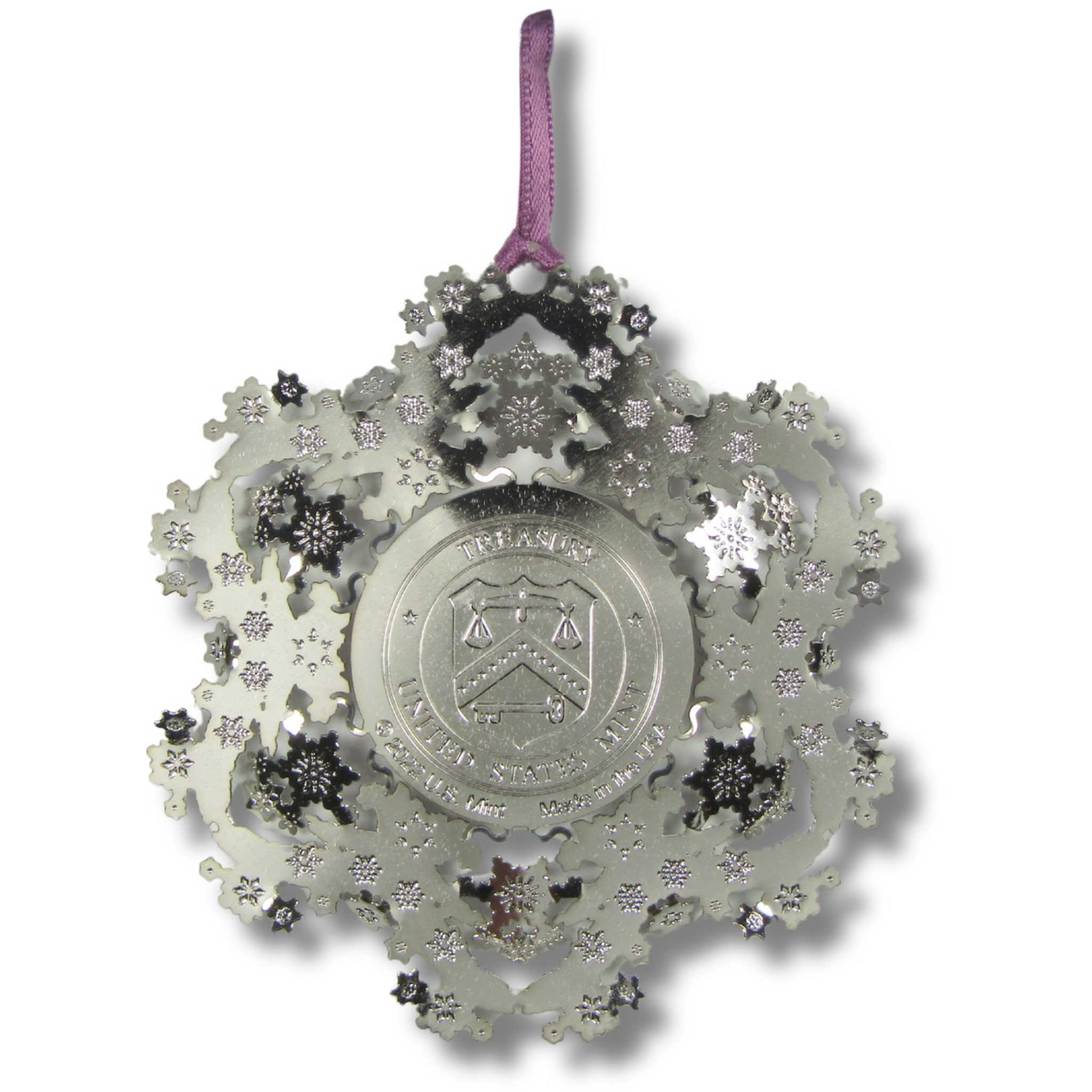 2022 Vermont Snowboarding American Innovation $1 Coin Holiday Ornament
