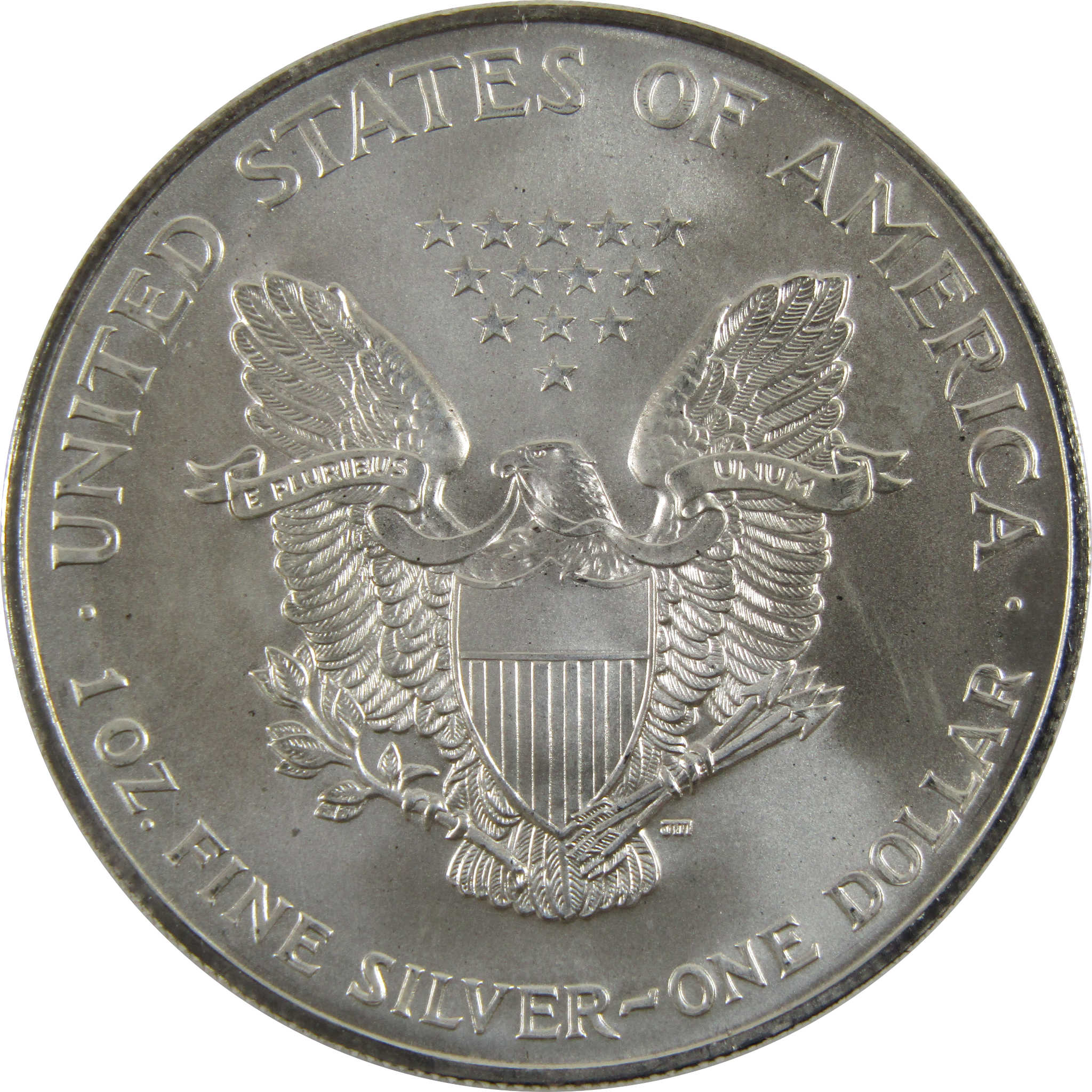 1996 American Eagle BU Uncirculated 1 oz .999 Silver Bullion $1 Coin