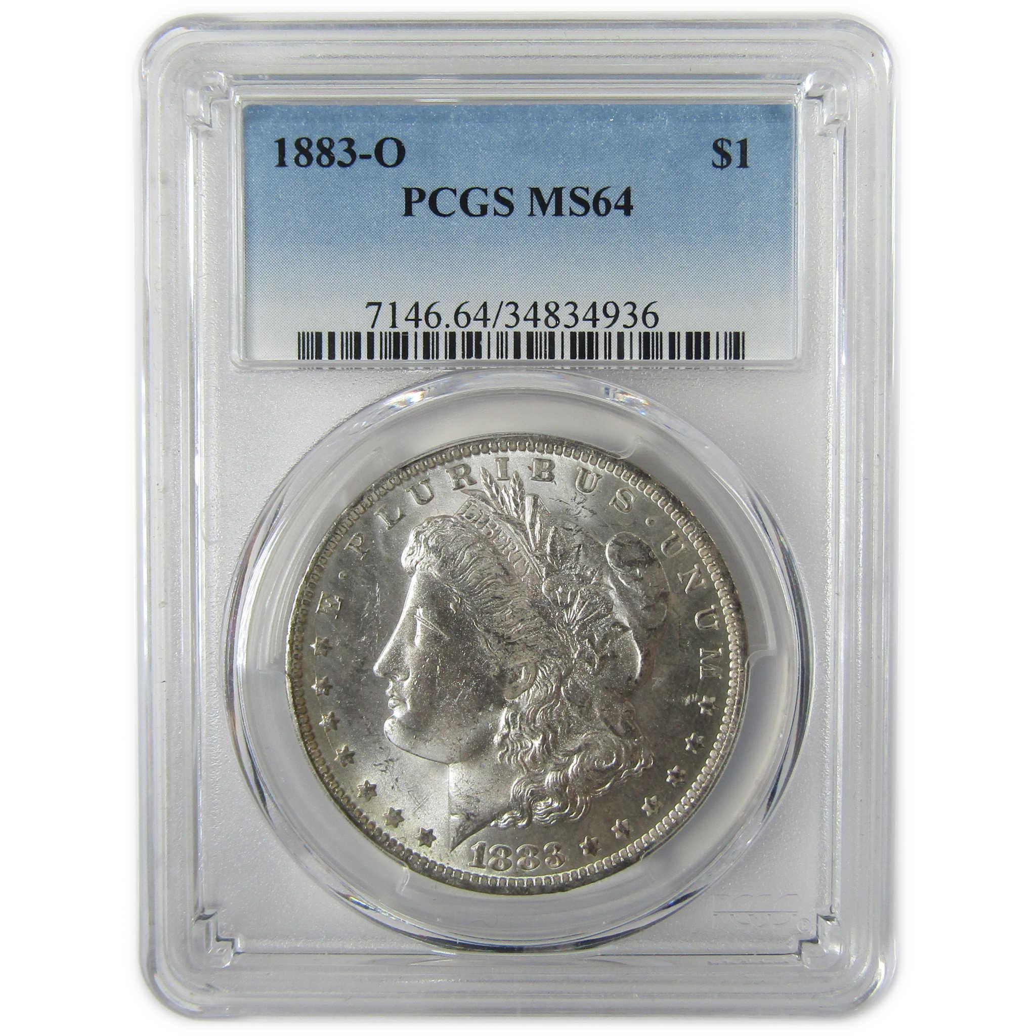 1883 O Morgan Silver Dollar MS 64 PCGS Uncirculated $1 Coin SKU:CP936 - Morgan coin - Morgan silver dollar - Morgan silver dollar for sale - Profile Coins & Collectibles