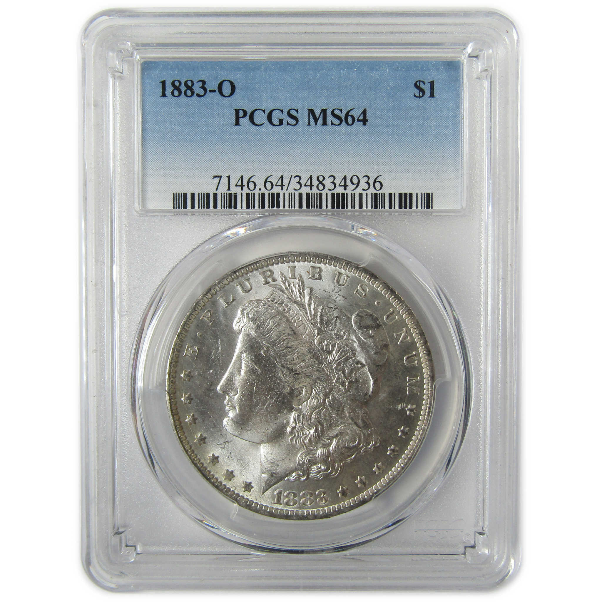 1883 O Morgan Silver Dollar MS 64 PCGS Uncirculated $1 Coin SKU:CP936