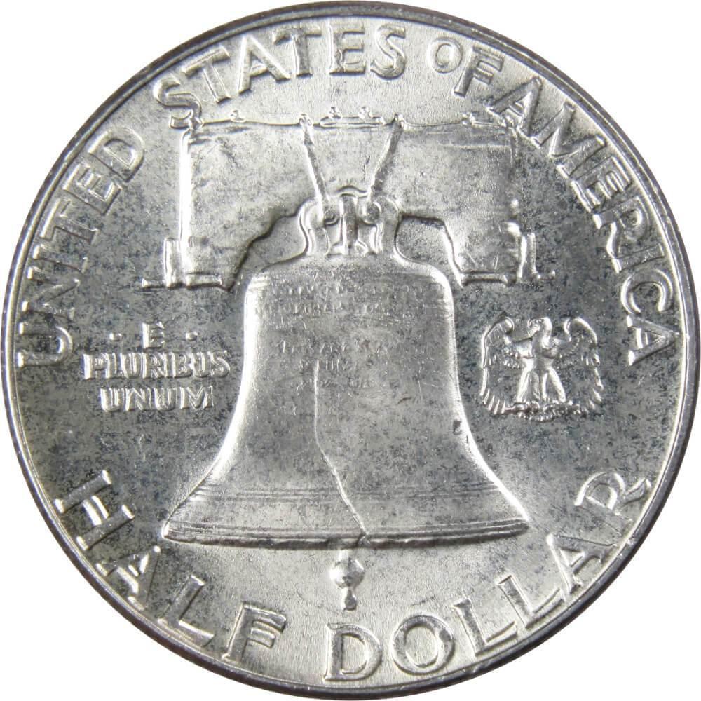 1950 Franklin Half Dollar AU About Uncirculated Silver 50c Coin
