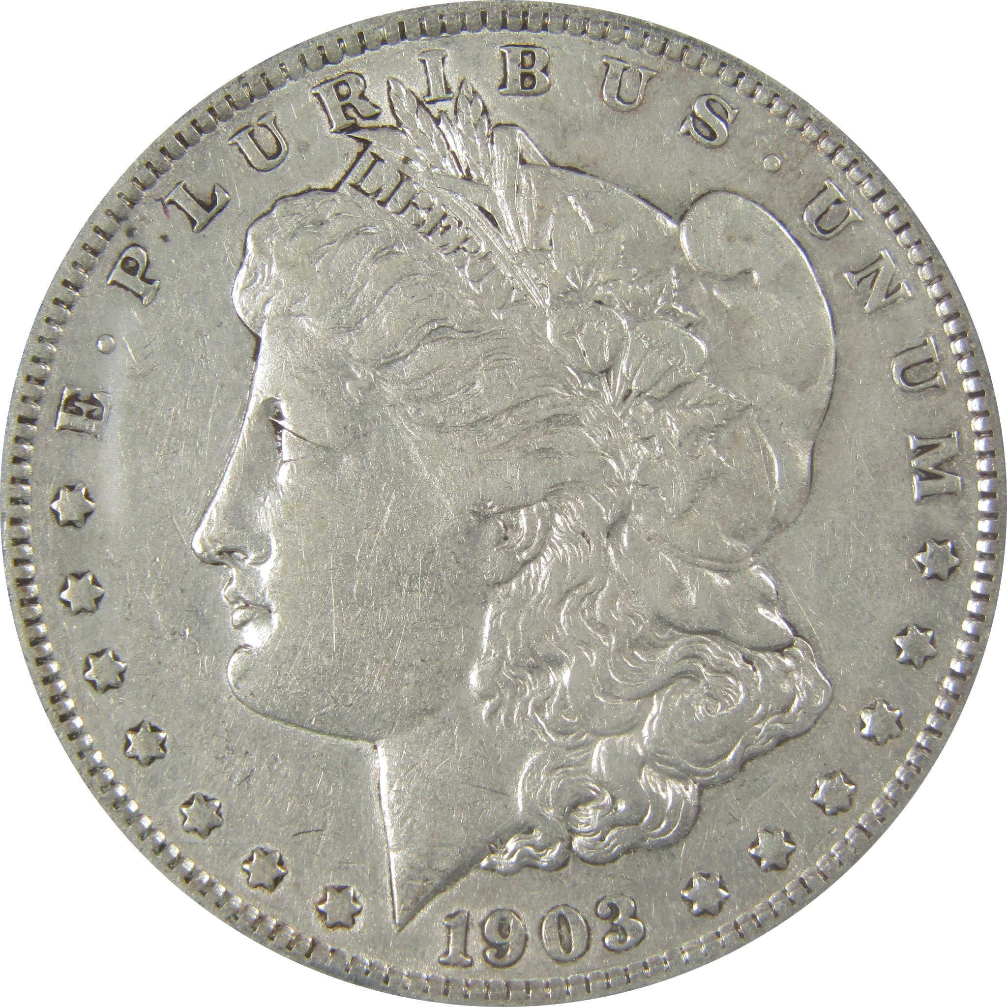 1903 S Morgan Dollar VF 35 Details ANACS Silver $1 Coin SKU:I21775 - Morgan coin - Morgan silver dollar - Morgan silver dollar for sale - Profile Coins & Collectibles