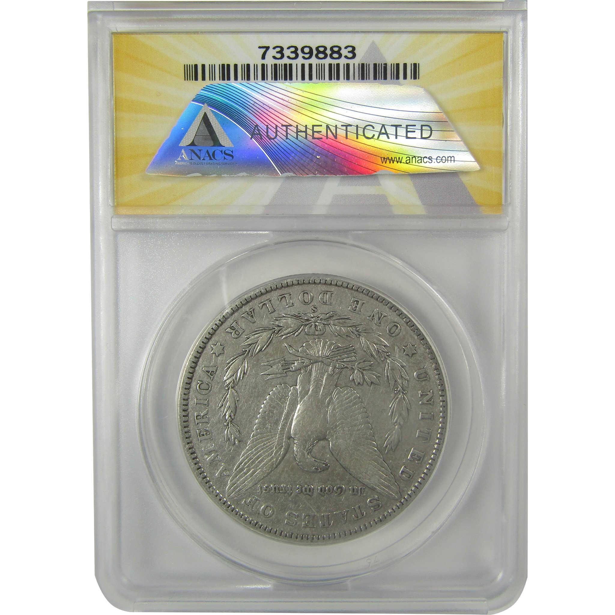 1903 S Morgan Dollar VF 25 Details ANACS Silver $1 Coin SKU:I21742 - Morgan coin - Morgan silver dollar - Morgan silver dollar for sale - Profile Coins & Collectibles