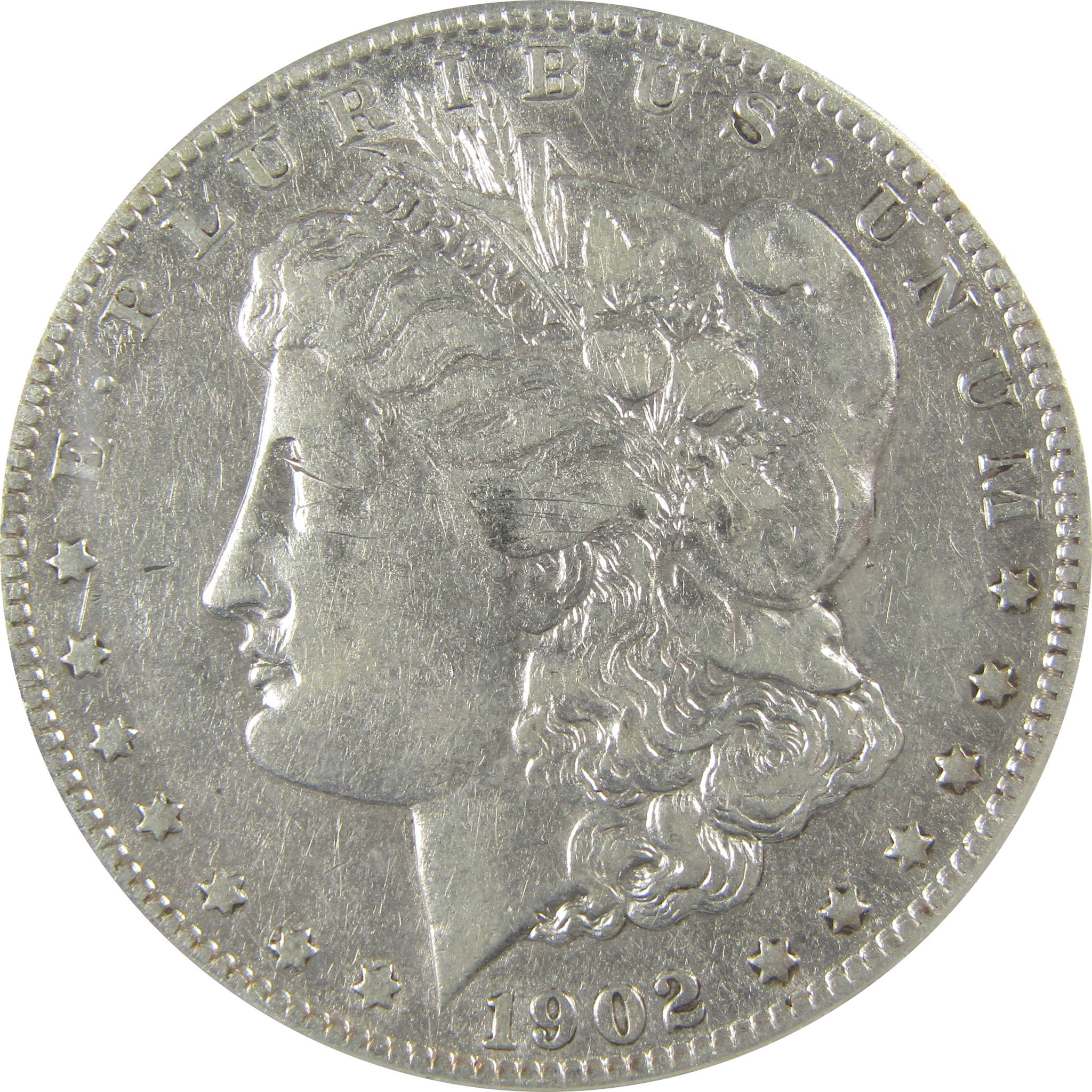 1902 S Morgan Dollar VF 30 Details ANACS Silver $1 Coin SKU:I21687 - Morgan coin - Morgan silver dollar - Morgan silver dollar for sale - Profile Coins & Collectibles