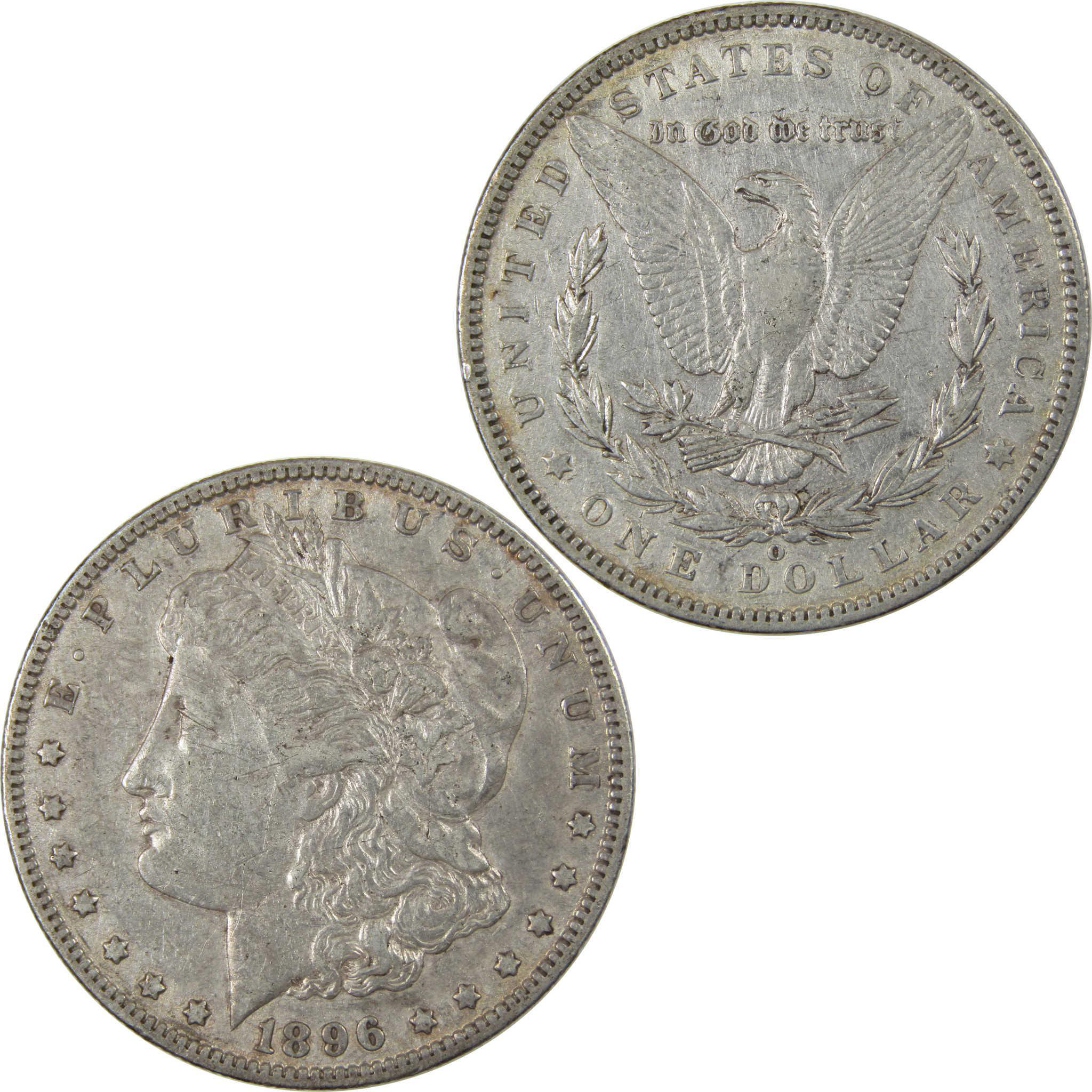 1896 O Morgan Dollar XF EF Extremely Fine Details Silver SKU:I23698 - Morgan coin - Morgan silver dollar - Morgan silver dollar for sale - Profile Coins & Collectibles