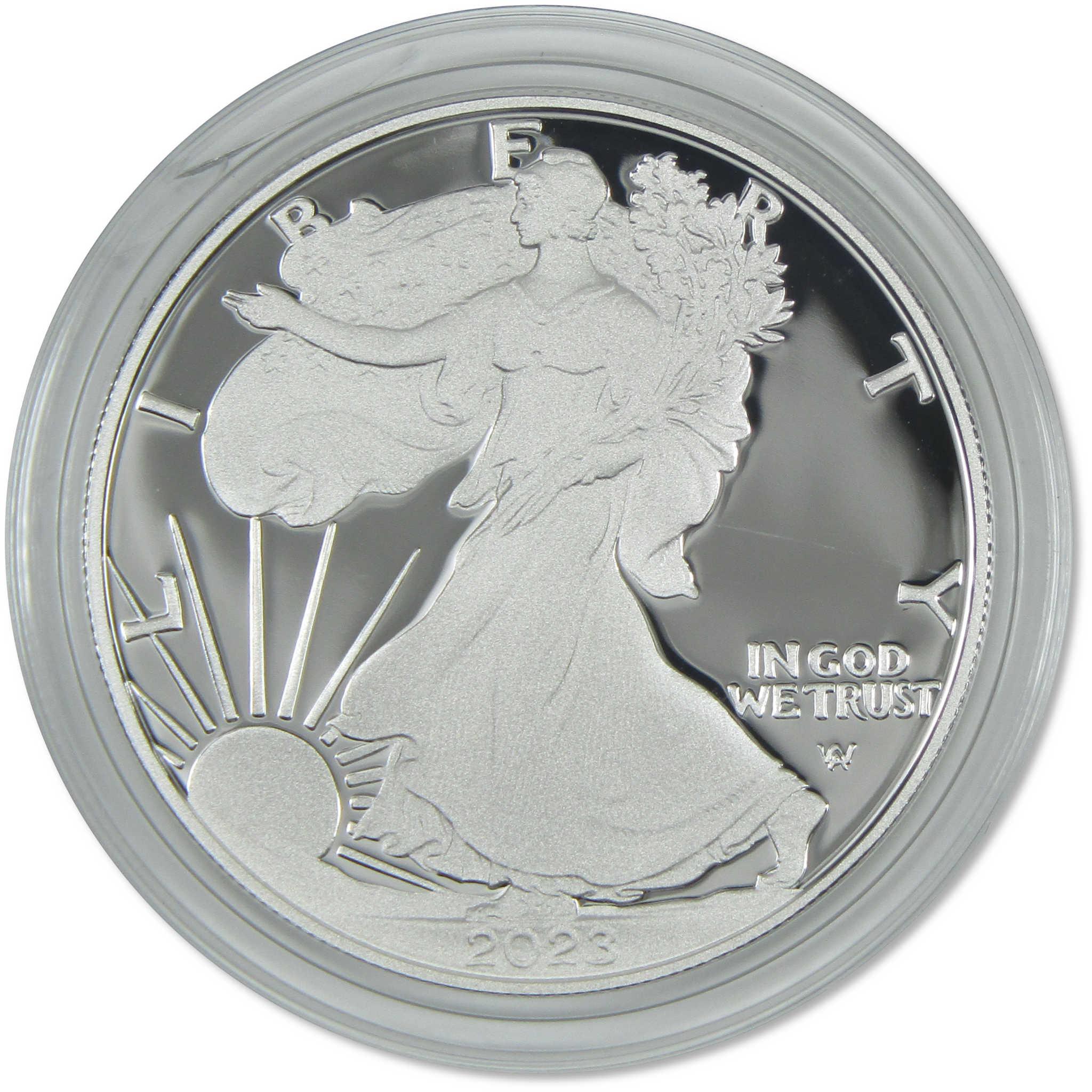 2023 S American Silver Eagle Choice Proof Bullion $1 Coin OGP COA