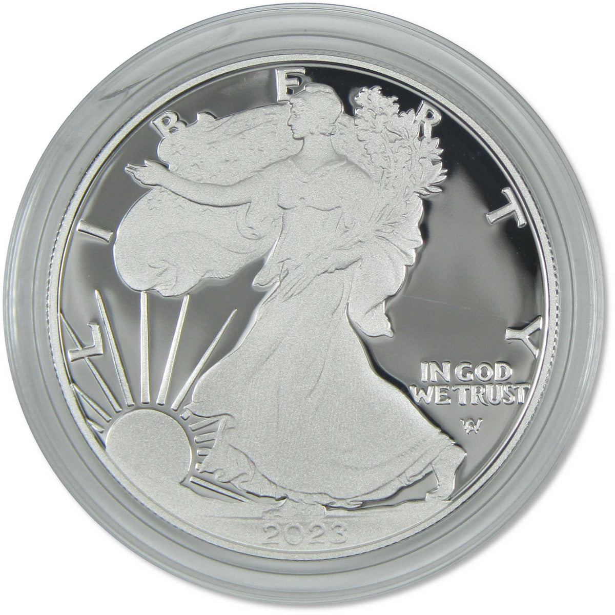 2023 S American Silver Eagle Proof $1 Coin Collectible OGP COA