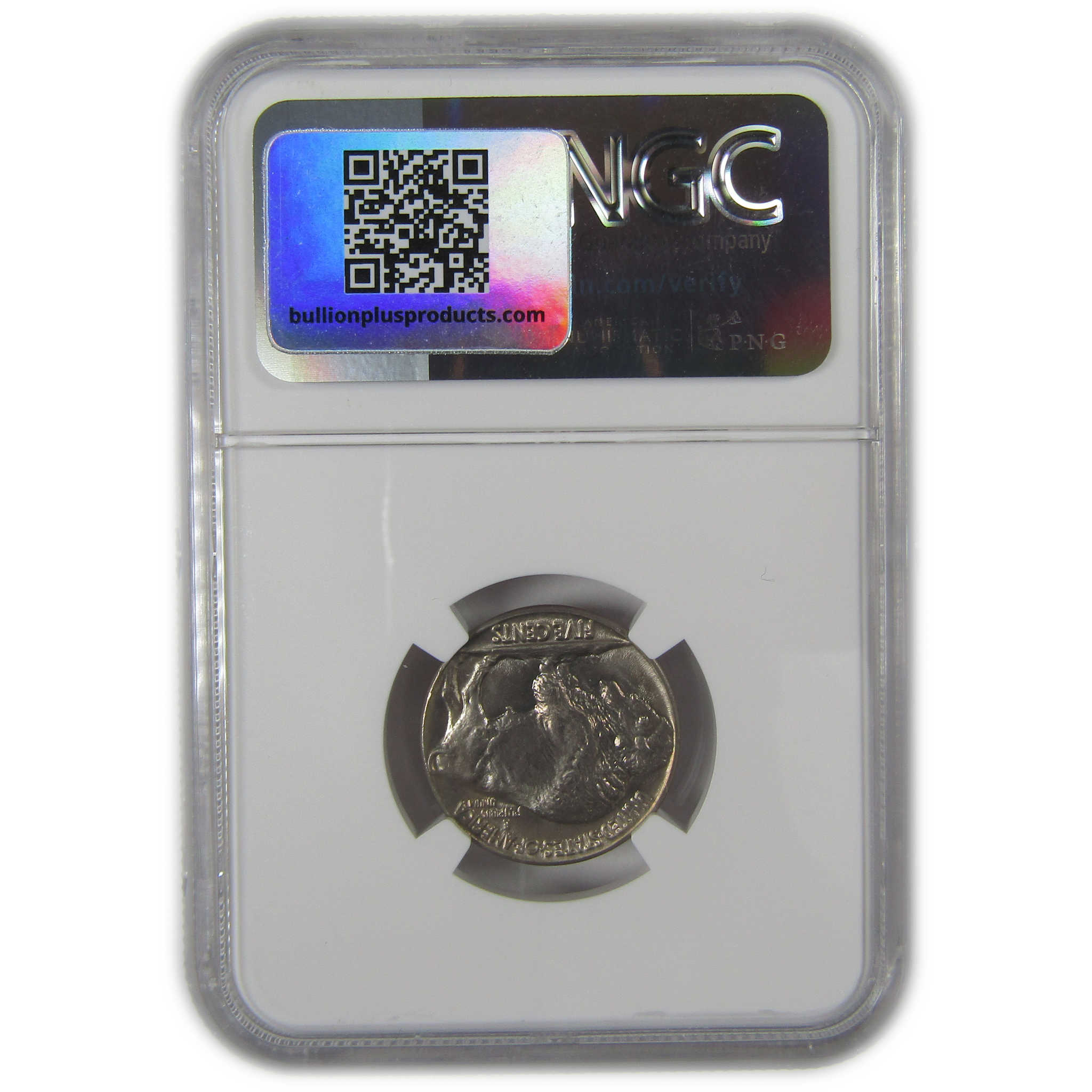 1937 Indian Head Buffalo Nickel MS 66 NGC Bag Fragment SKU:I22659