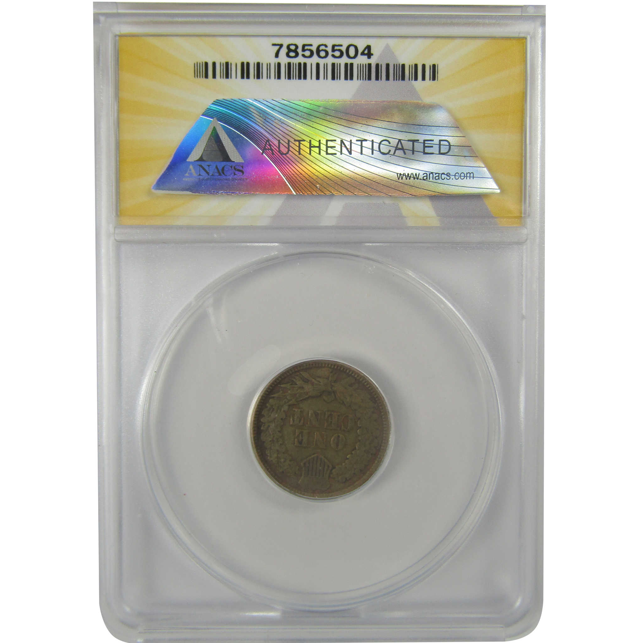 1860 Indian Head Cent EF 45 ANACS Penny 1c Coin SKU:I21962