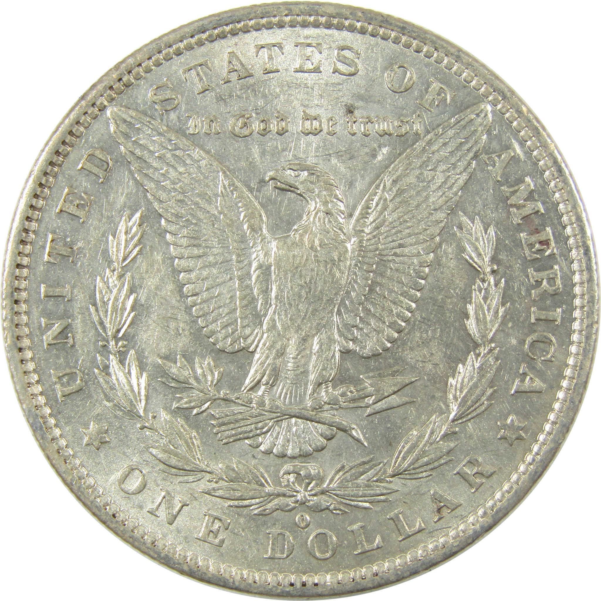 1882 O/O VAM-7 Repunched MM Top 100 Morgan Silver Dollar AU SKU:I25339 - Morgan coin - Morgan silver dollar - Morgan silver dollar for sale - Profile Coins & Collectibles