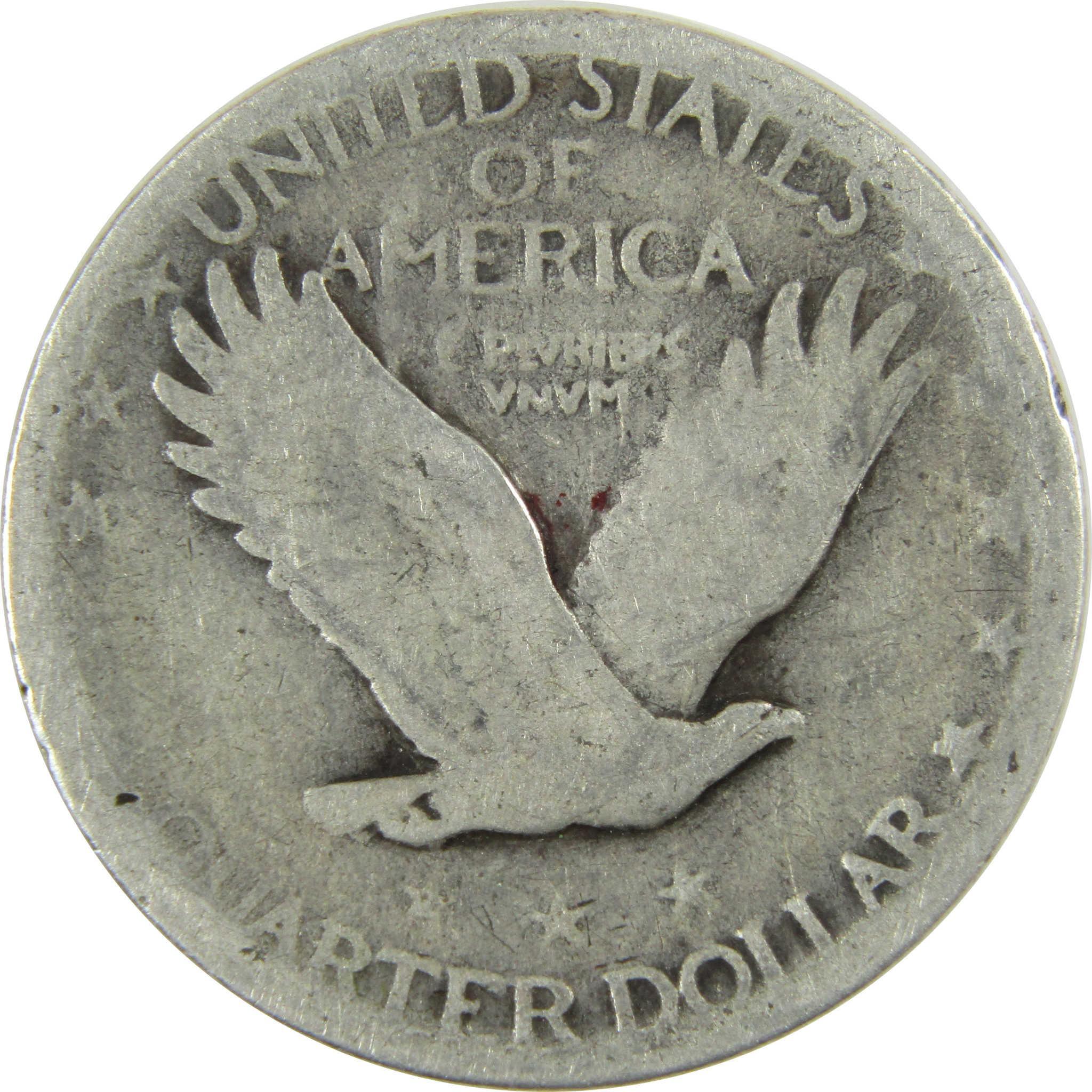 1926 S Standing Liberty Silver Quarter G Good 25c Coin SKU:CP909