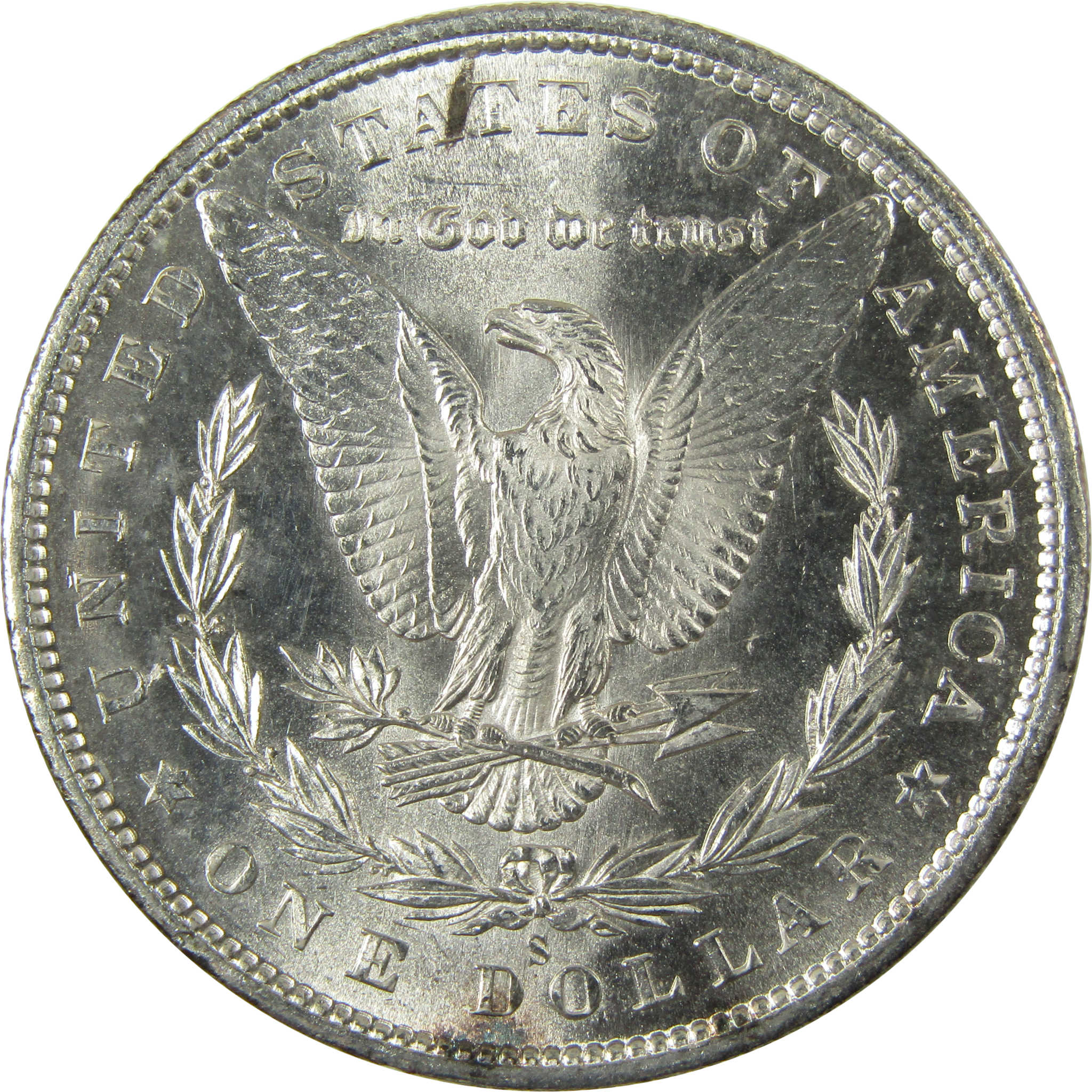 1880 S Morgan Silver Dollar Uncirculated Mint State $1 Coin SKU:I27071