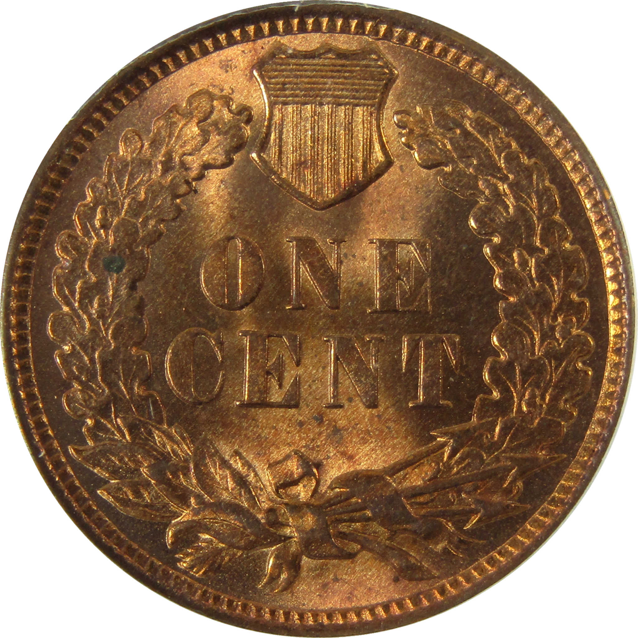 1907 Indian Head Cent MS 63 RB ANACS Uncirculated Penny SKU:I28396