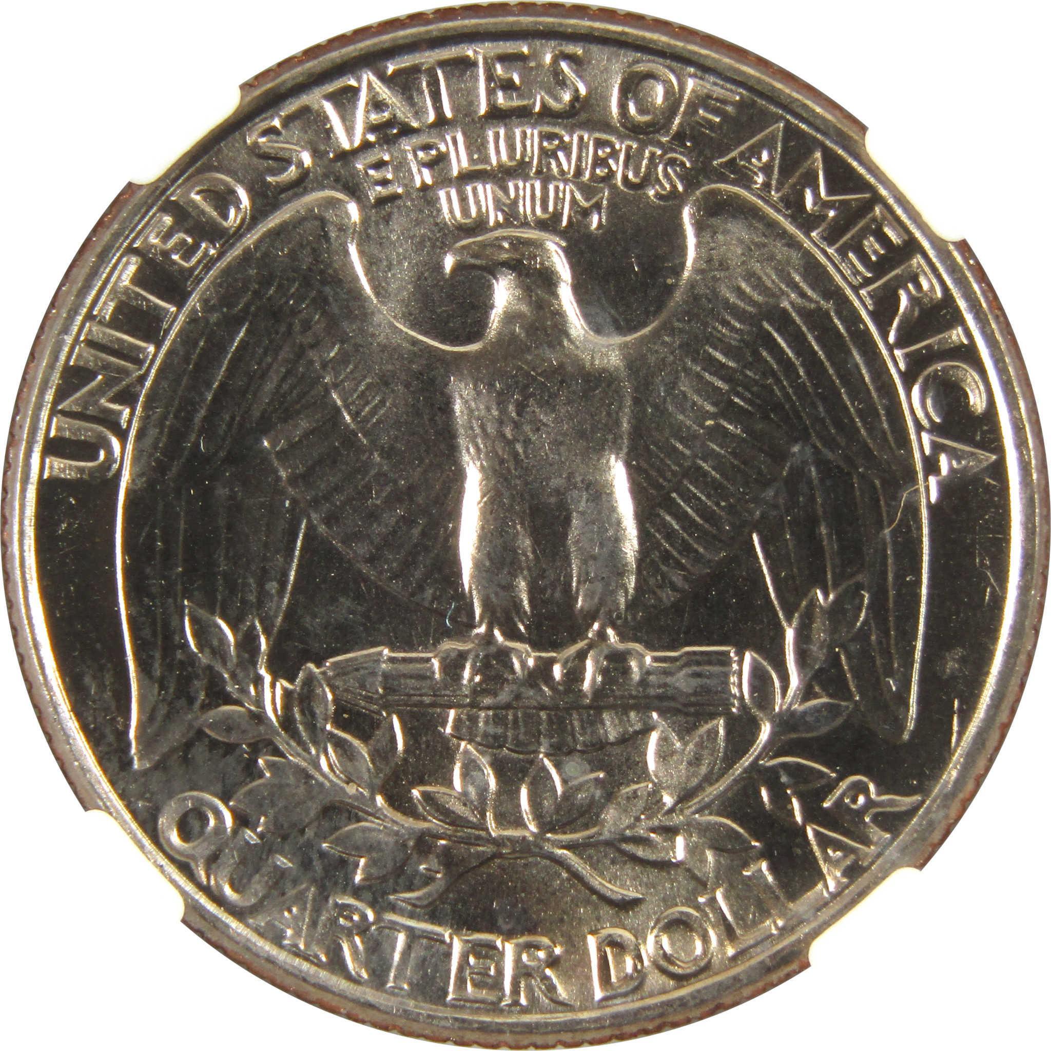1981 D Washington Quarter MS 67 NGC Clad 25c Uncirculated SKU:I9546