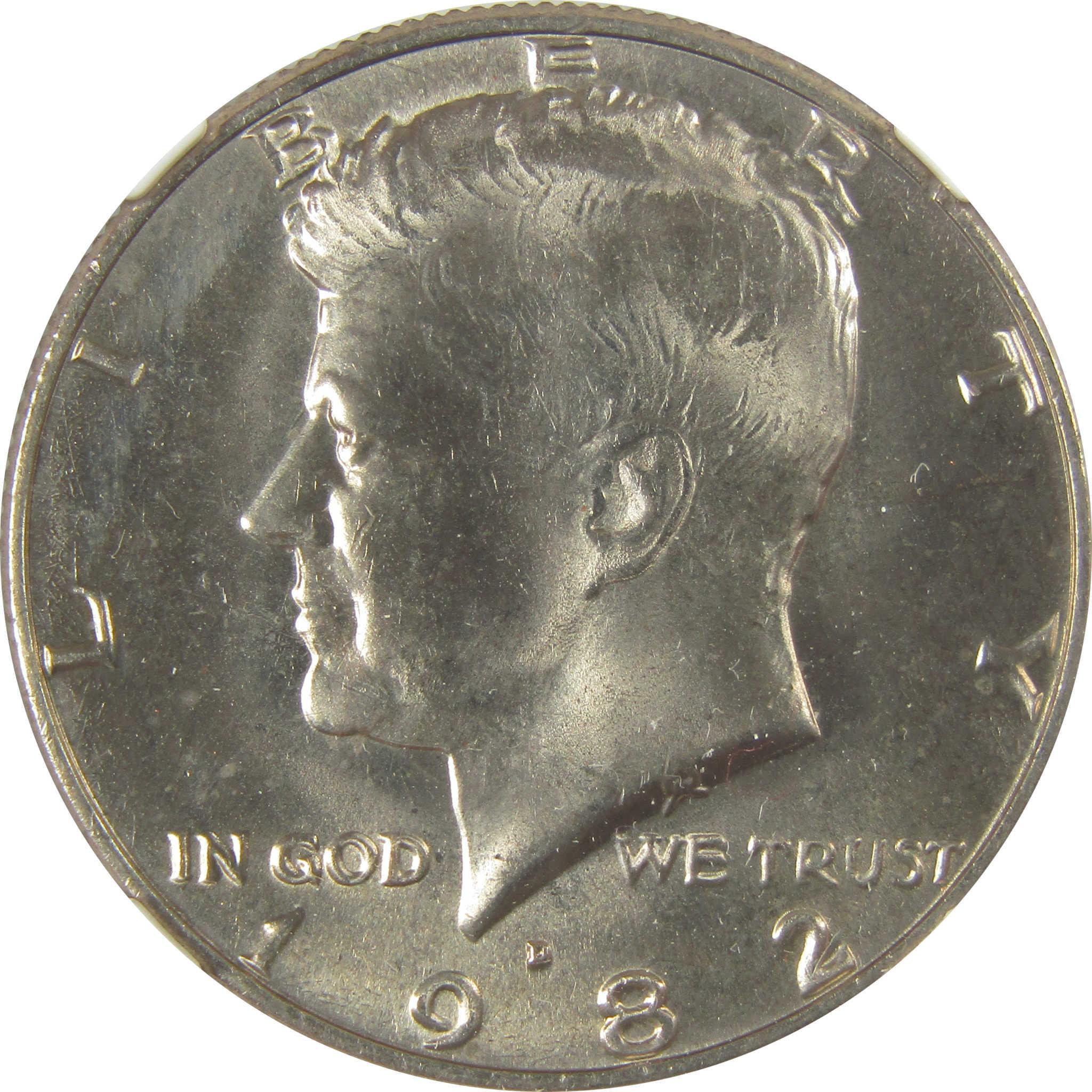 1982 D Kennedy Half Dollar MS 67 NGC Clad Uncirculated SKU:I20542