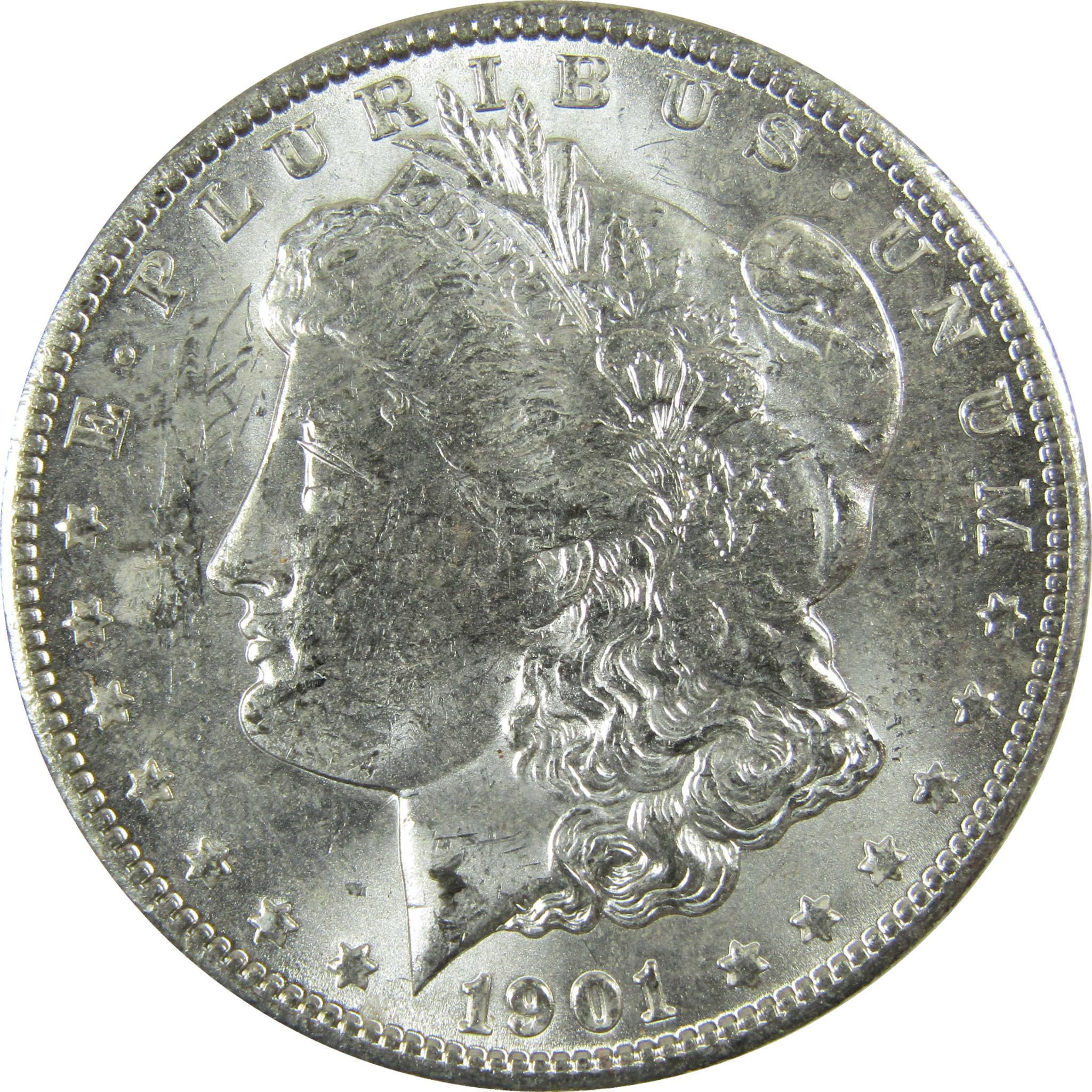 1901 O Morgan Silver Dollar Uncirculated Mint State $1 Coin SKU:I27770 - Morgan coin - Morgan silver dollar - Morgan silver dollar for sale - Profile Coins & Collectibles