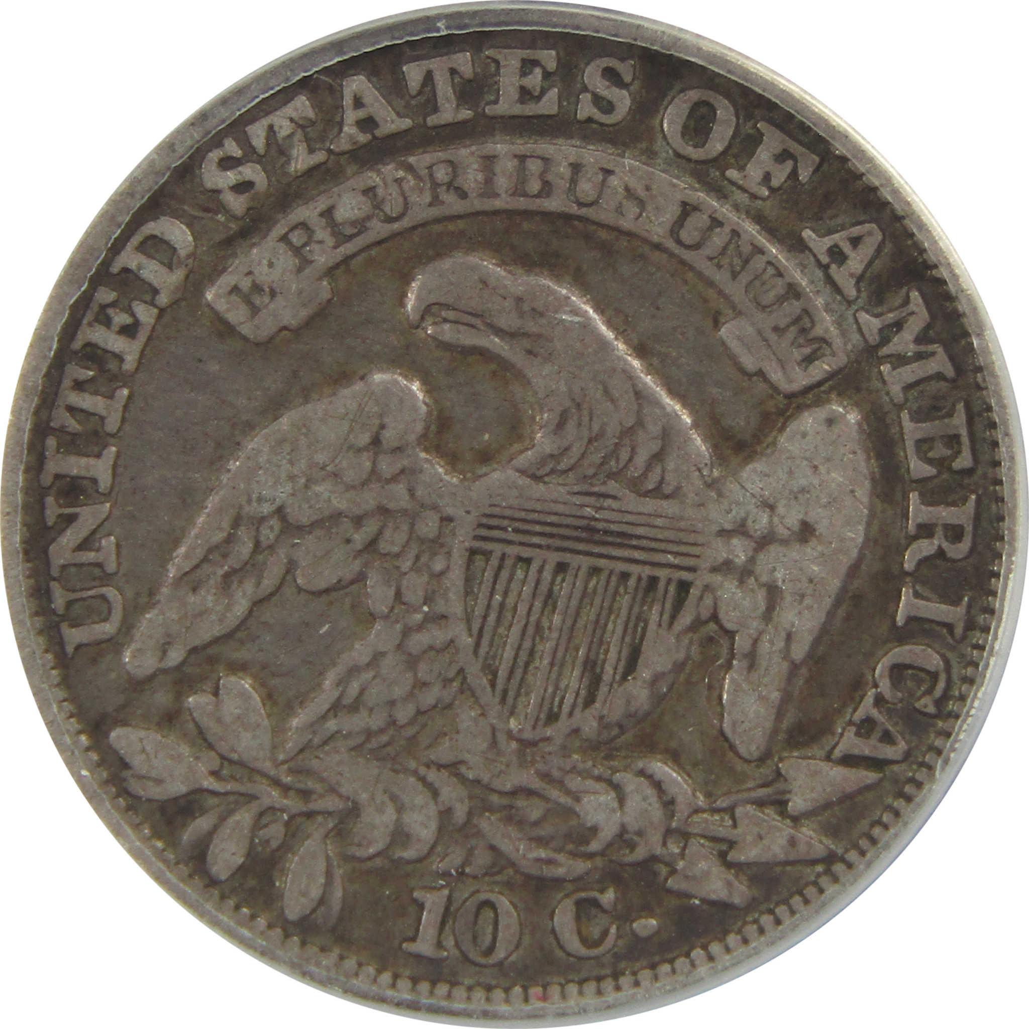 1834 Capped Bust Dime VF 20 Details ANACS Silver 10c Coin SKU:I22322