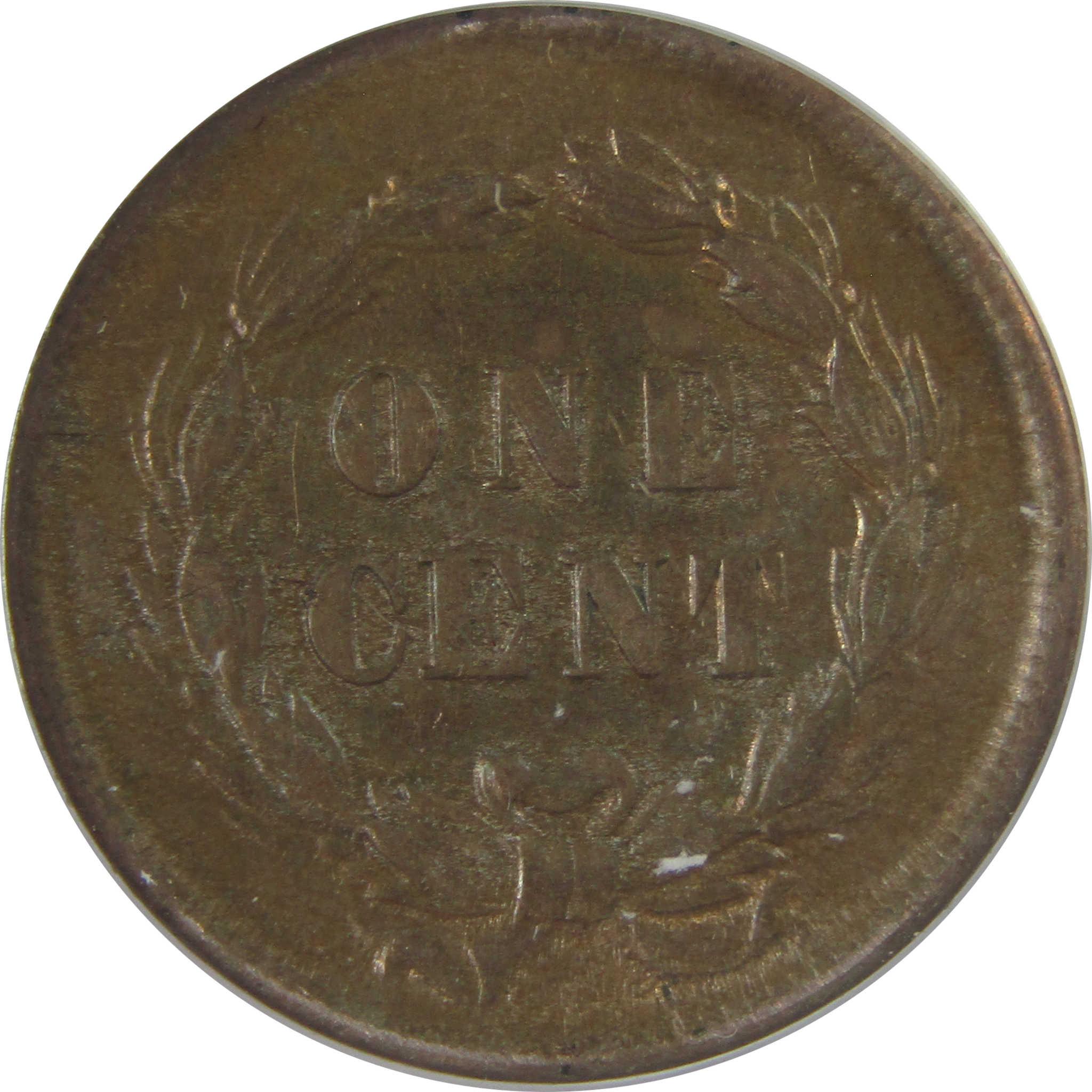 1859 Indian Head Cent AU 58 Details ANACS Penny 1c Coin SKU:CPC1177