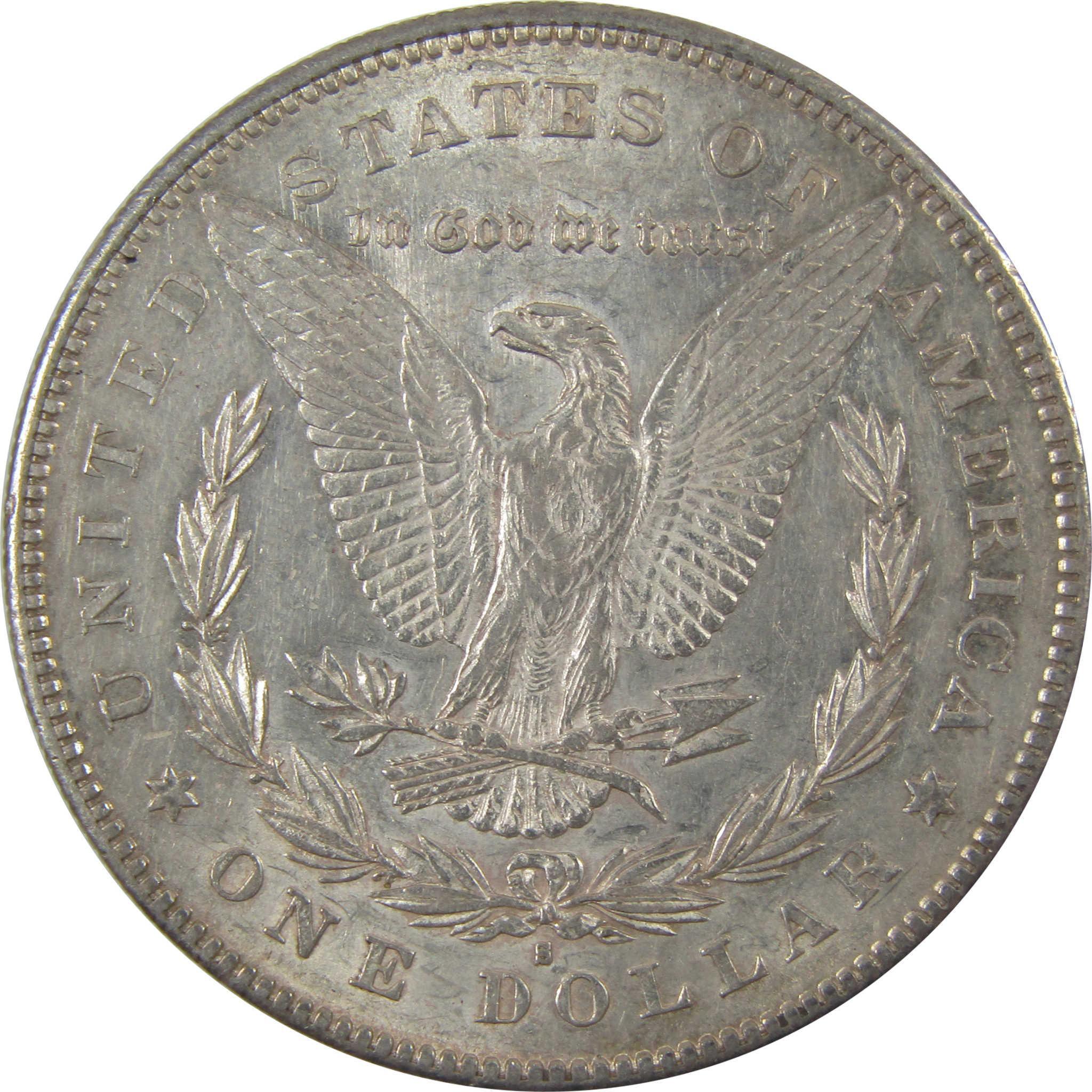 1879 S Rev 78 Morgan Silver Dollar AU Details $1 Coin SKU:I24552 - Morgan coin - Morgan silver dollar - Morgan silver dollar for sale - Profile Coins & Collectibles