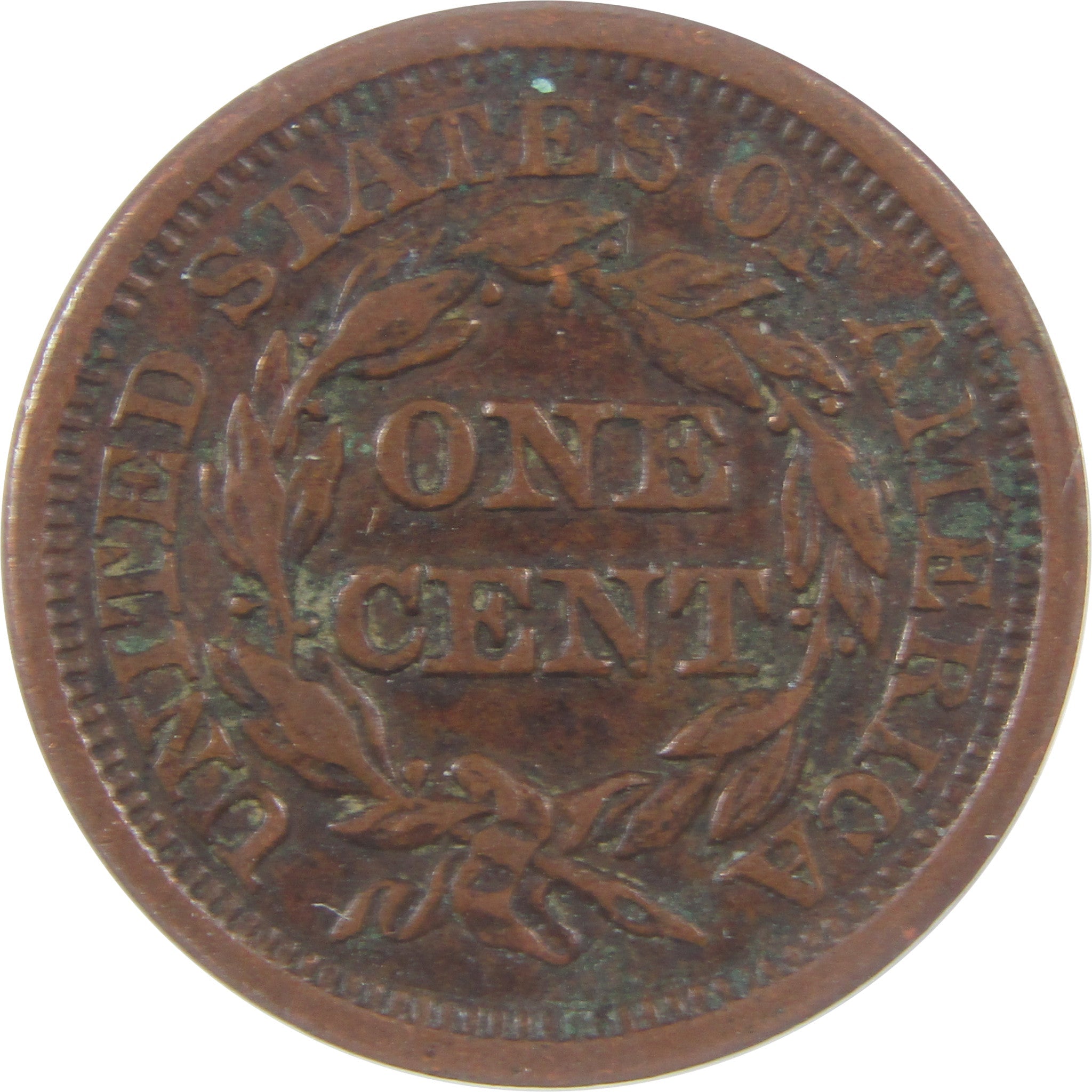 1849 Braided Hair Large Cent EF 45 Details ANACS Copper SKU:I18531