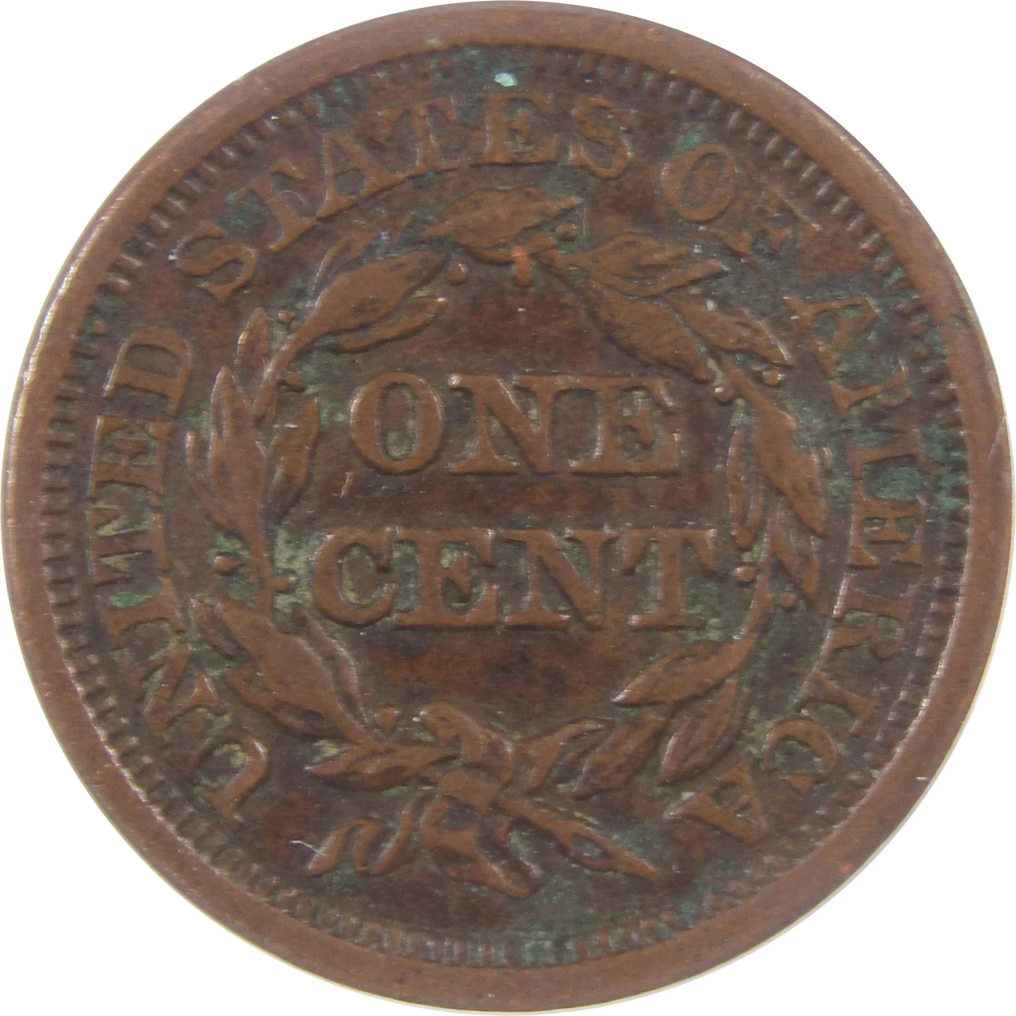 1849 Braided Hair Large Cent EF 45 Details ANACS Copper SKU:I18531
