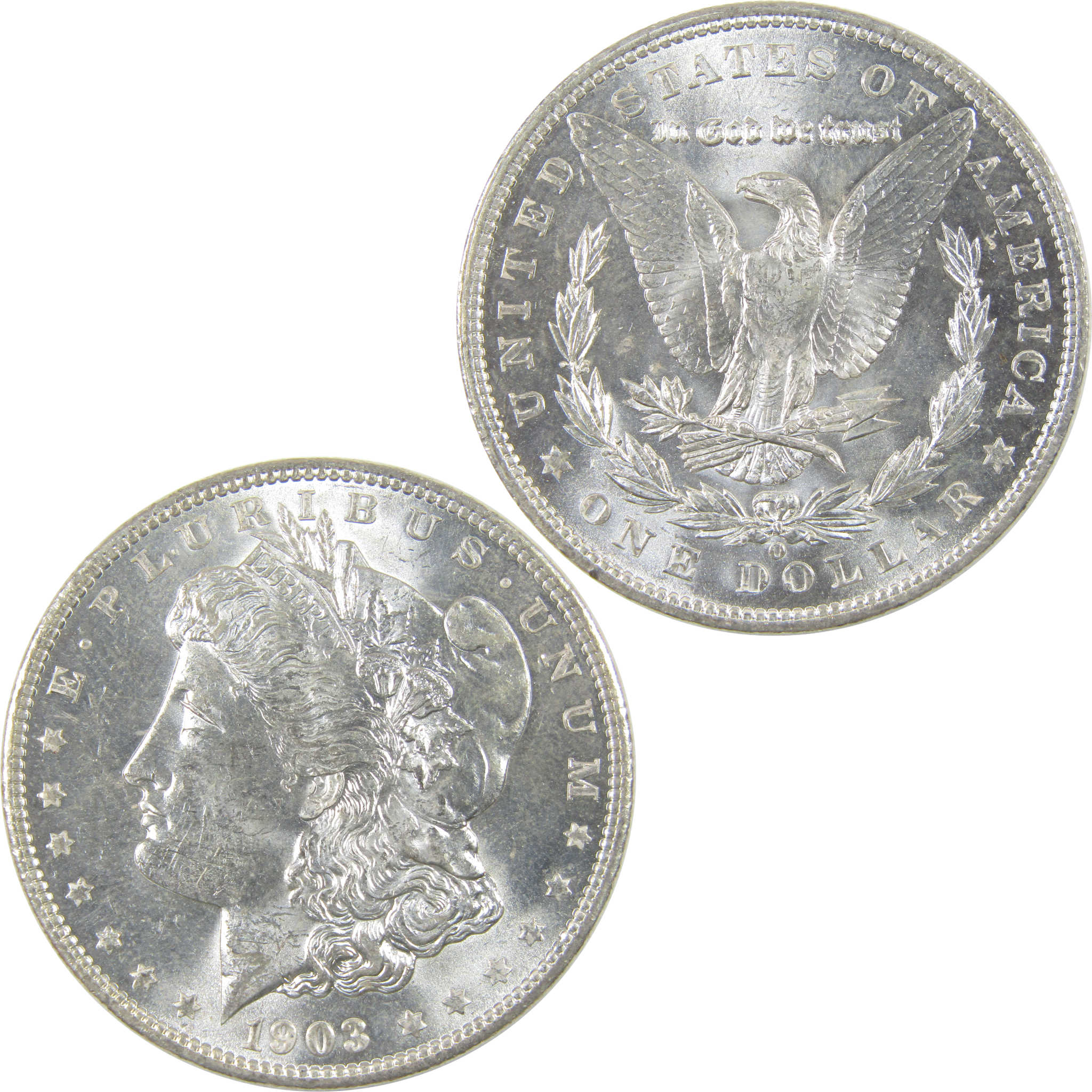 1903 O Morgan Dollar Uncirculated Silver $1 Coin SKU:I18889 - Morgan coin - Morgan silver dollar - Morgan silver dollar for sale - Profile Coins & Collectibles