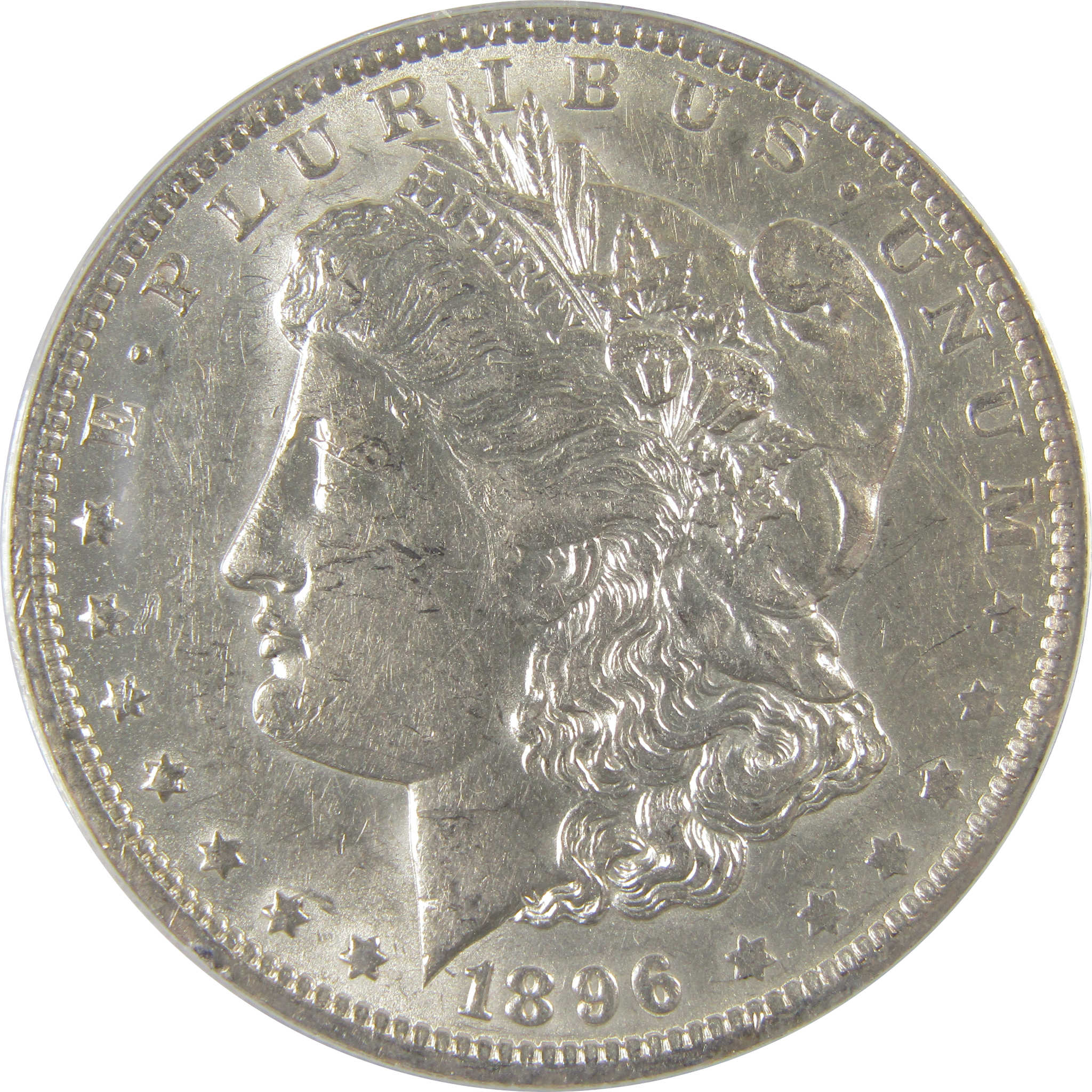 1896 O Morgan Dollar AU 55 Details ANACS Silver $1 Coin SKU:I18998 - Morgan coin - Morgan silver dollar - Morgan silver dollar for sale - Profile Coins & Collectibles