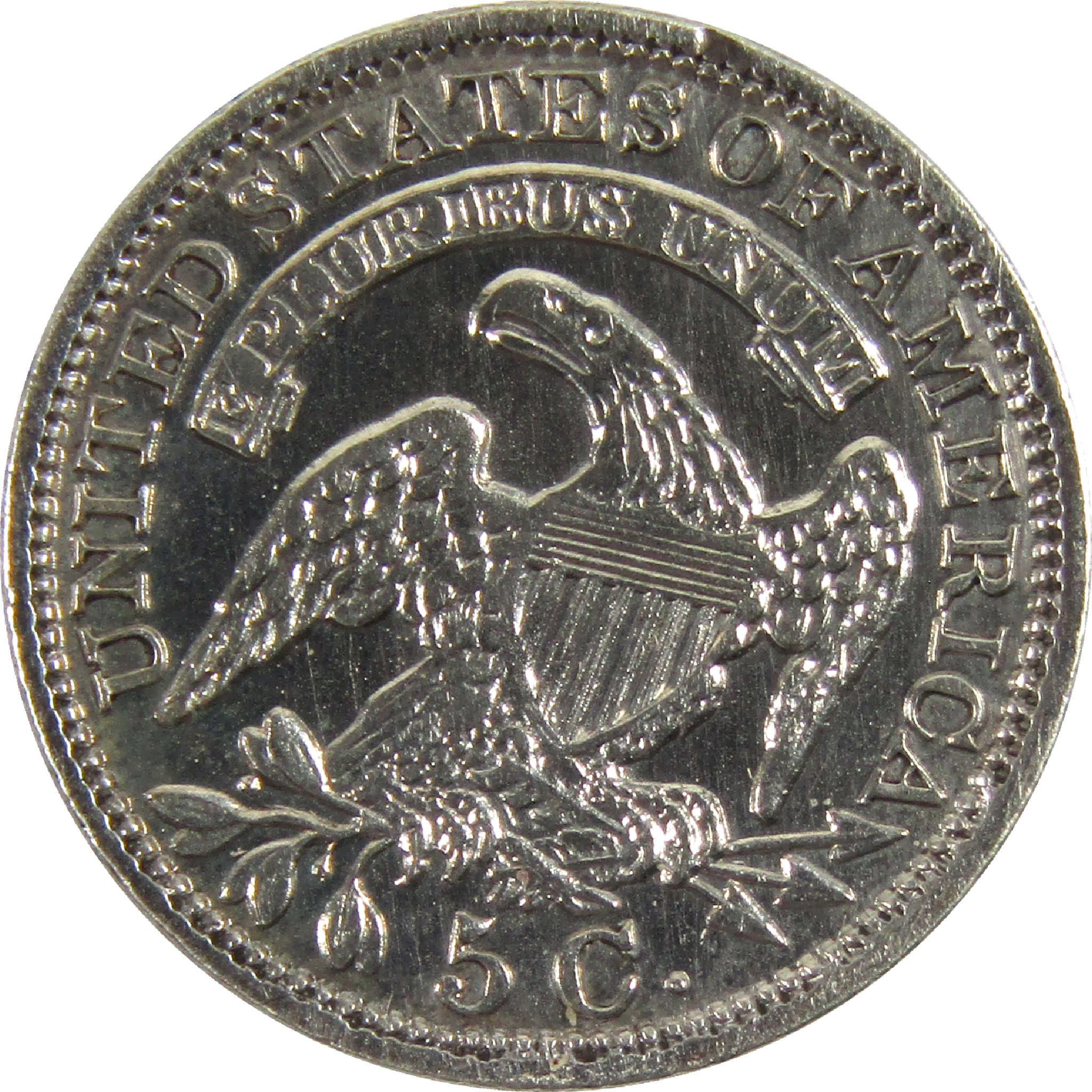 1831 Capped Bust Half Dime Uncirculated Details Silver 5c SKU:CPC6170