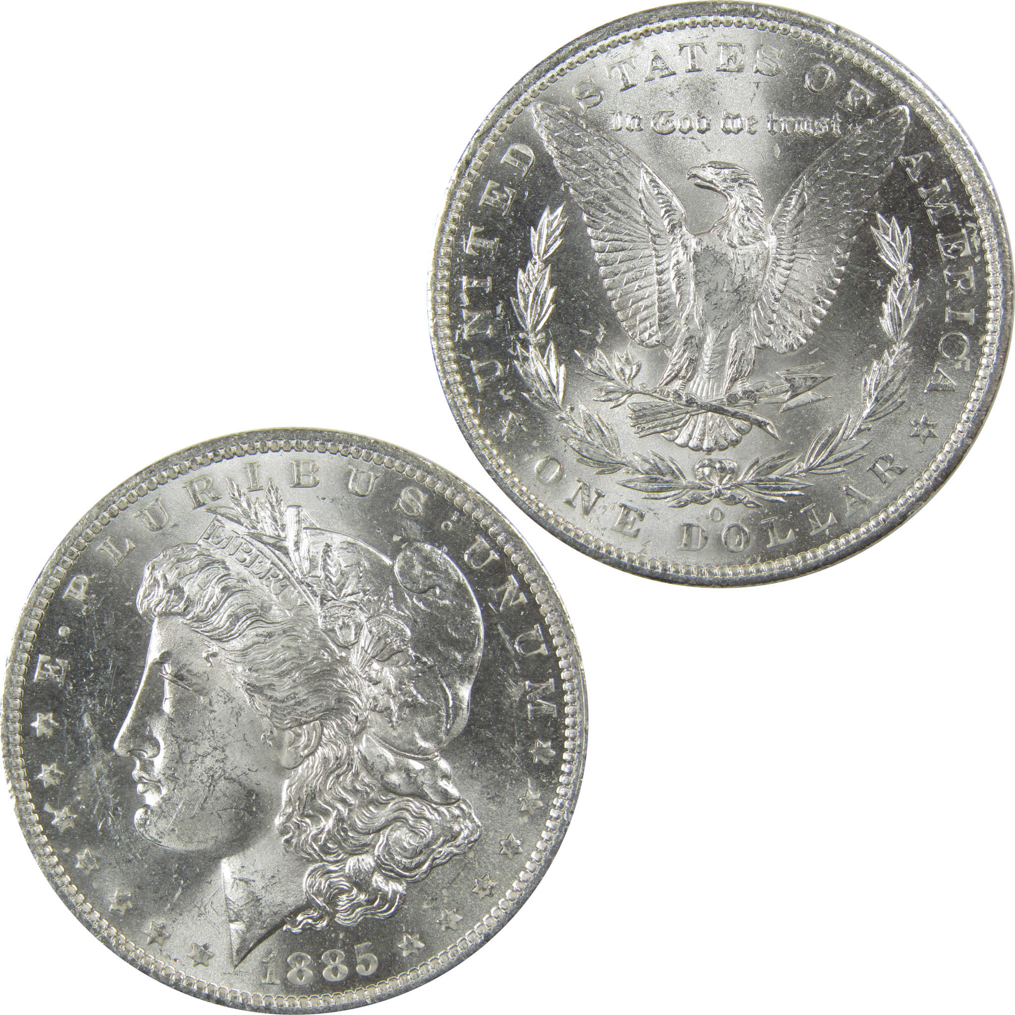 1885 O Morgan Dollar Uncirculated Silver $1 Coin SKU:I22083 - Morgan coin - Morgan silver dollar - Morgan silver dollar for sale - Profile Coins & Collectibles