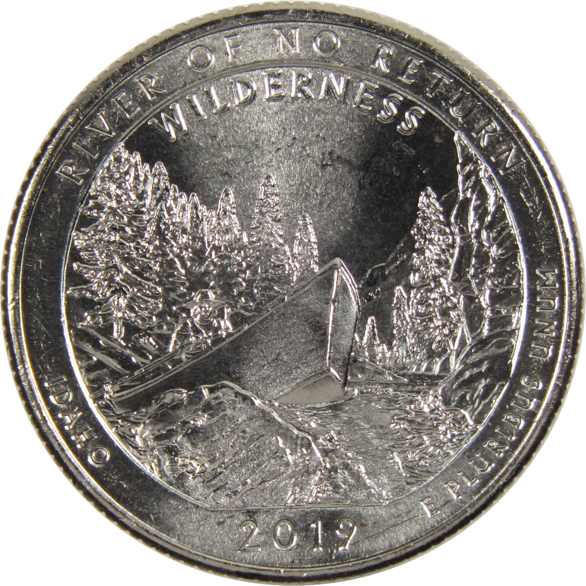 2019 P Frank Church River National Park Quarter BU Uncirculated Clad