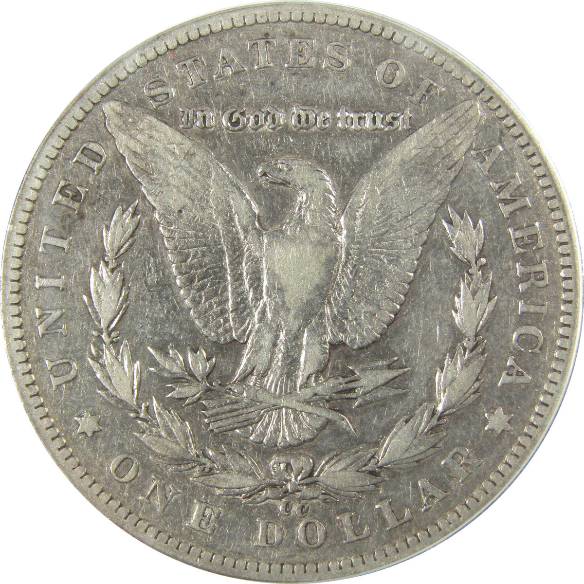 1893 CC Morgan Silver Dollar VF 20 Details ANACS $1 Coin SKU:I27970 - Morgan coin - Morgan silver dollar - Morgan silver dollar for sale - Profile Coins & Collectibles