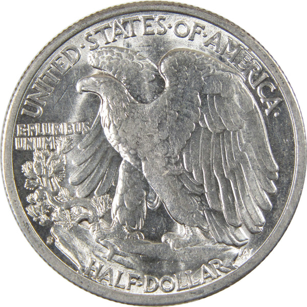 1944 S Liberty Walking Silver 50c Borderline Uncirculated SKU:I28687