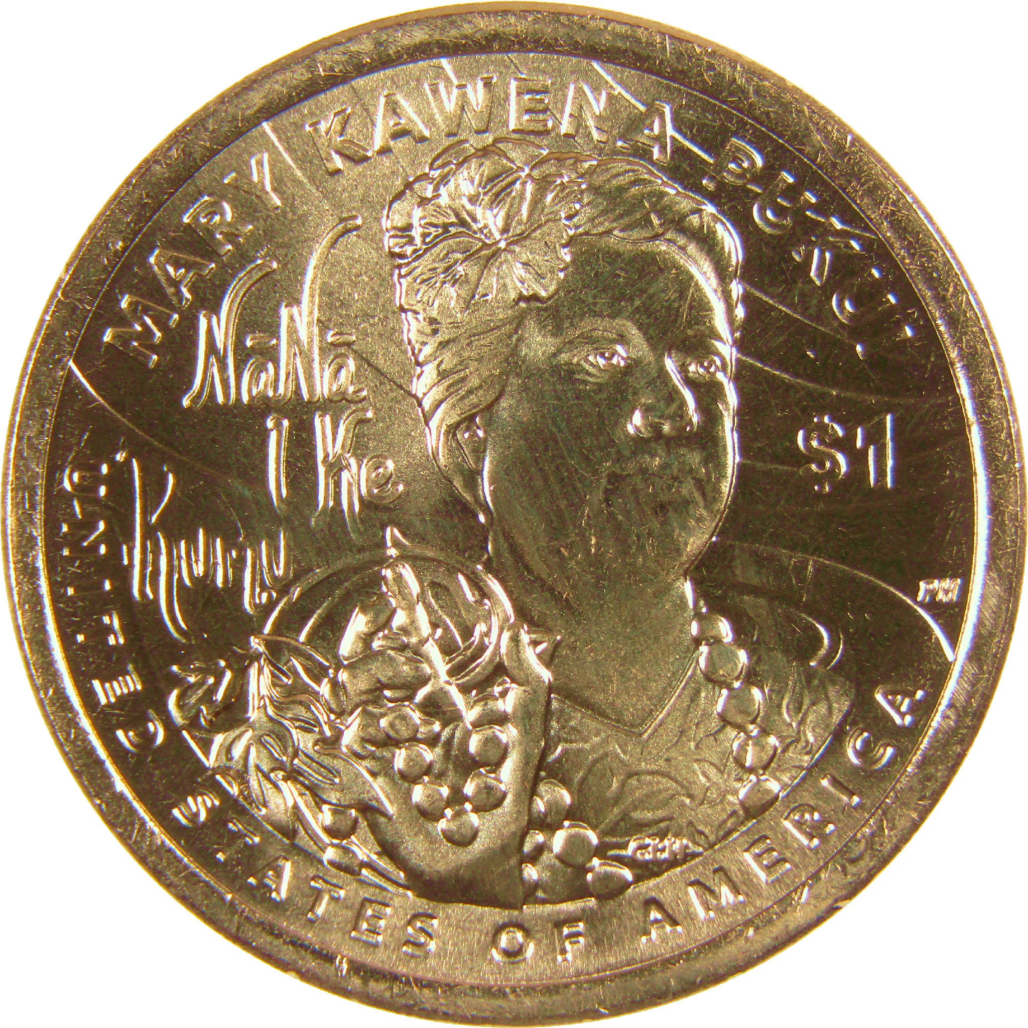 2025 D Mary Kawena Pukui Native American Dollar Uncirculated $1 Coin