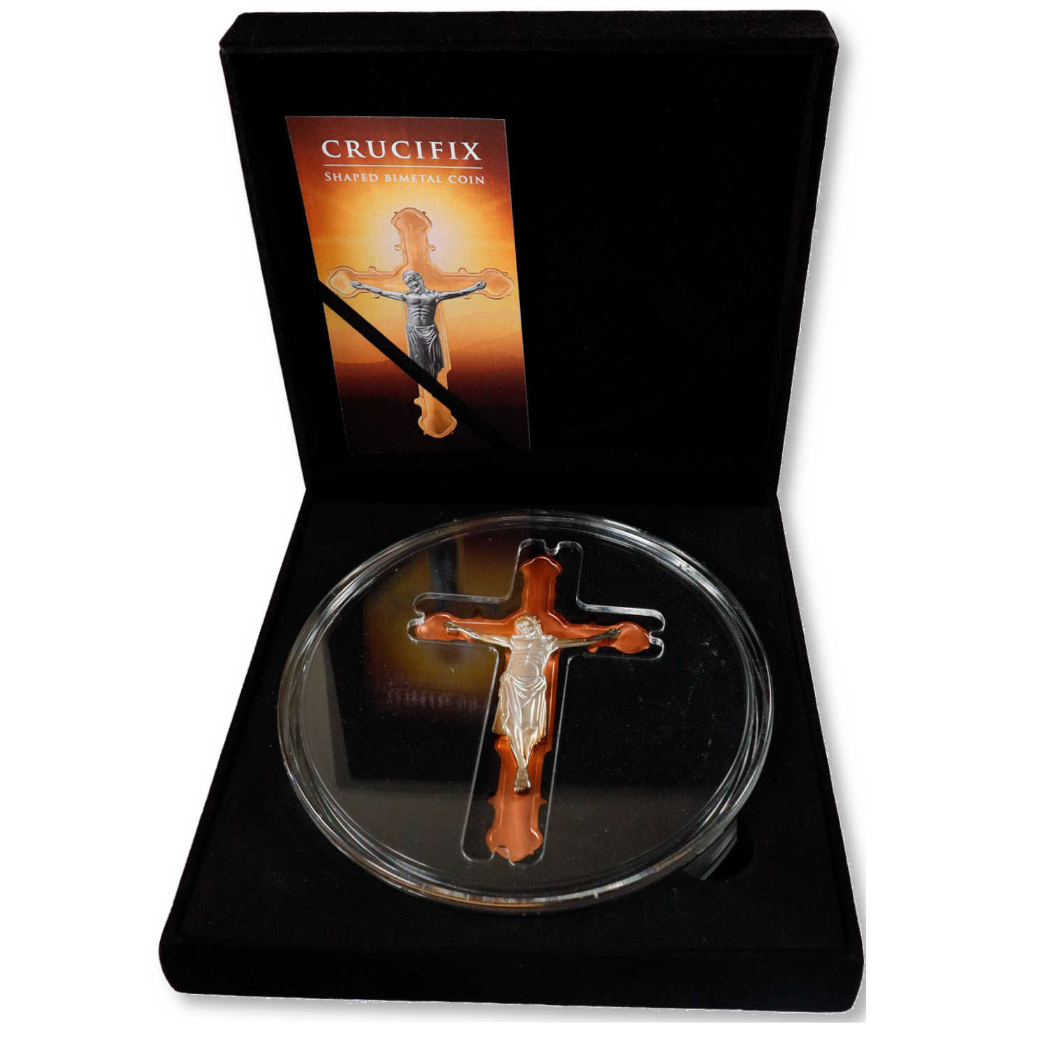 Crucifix of the Church of Mary Cross-Shaped Coin 2023 Cameroon COA