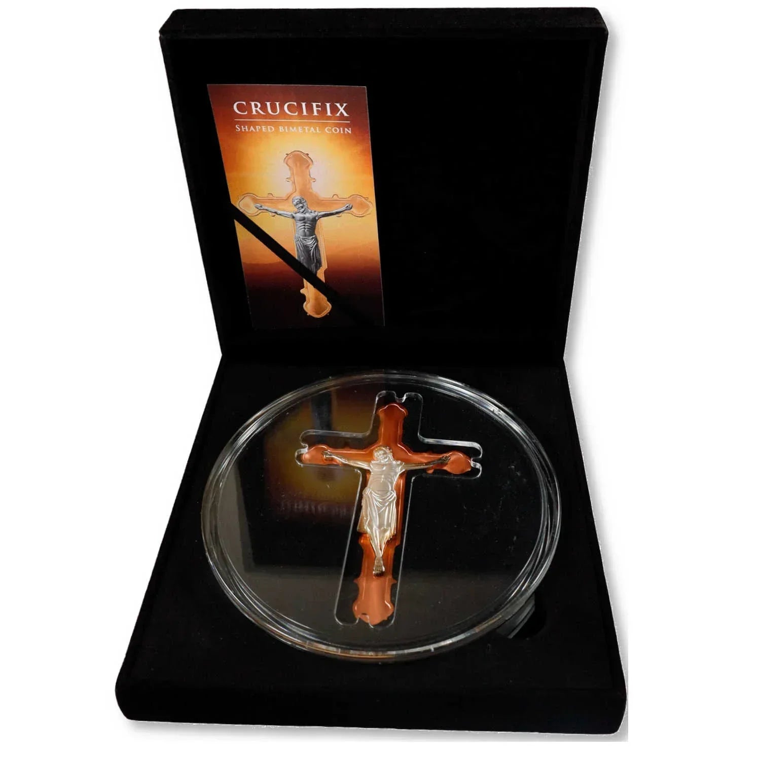 Crucifix of the Church of Mary Cross-Shaped Coin 2023 Cameroon COA