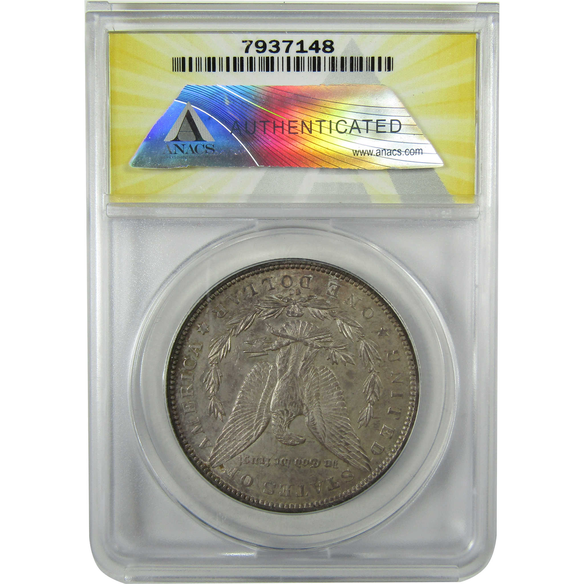 1891 CC Morgan Silver Dollar AU 58 Details ANACS $1 Coin SKU:I27966 - Morgan coin - Morgan silver dollar - Morgan silver dollar for sale - Profile Coins & Collectibles