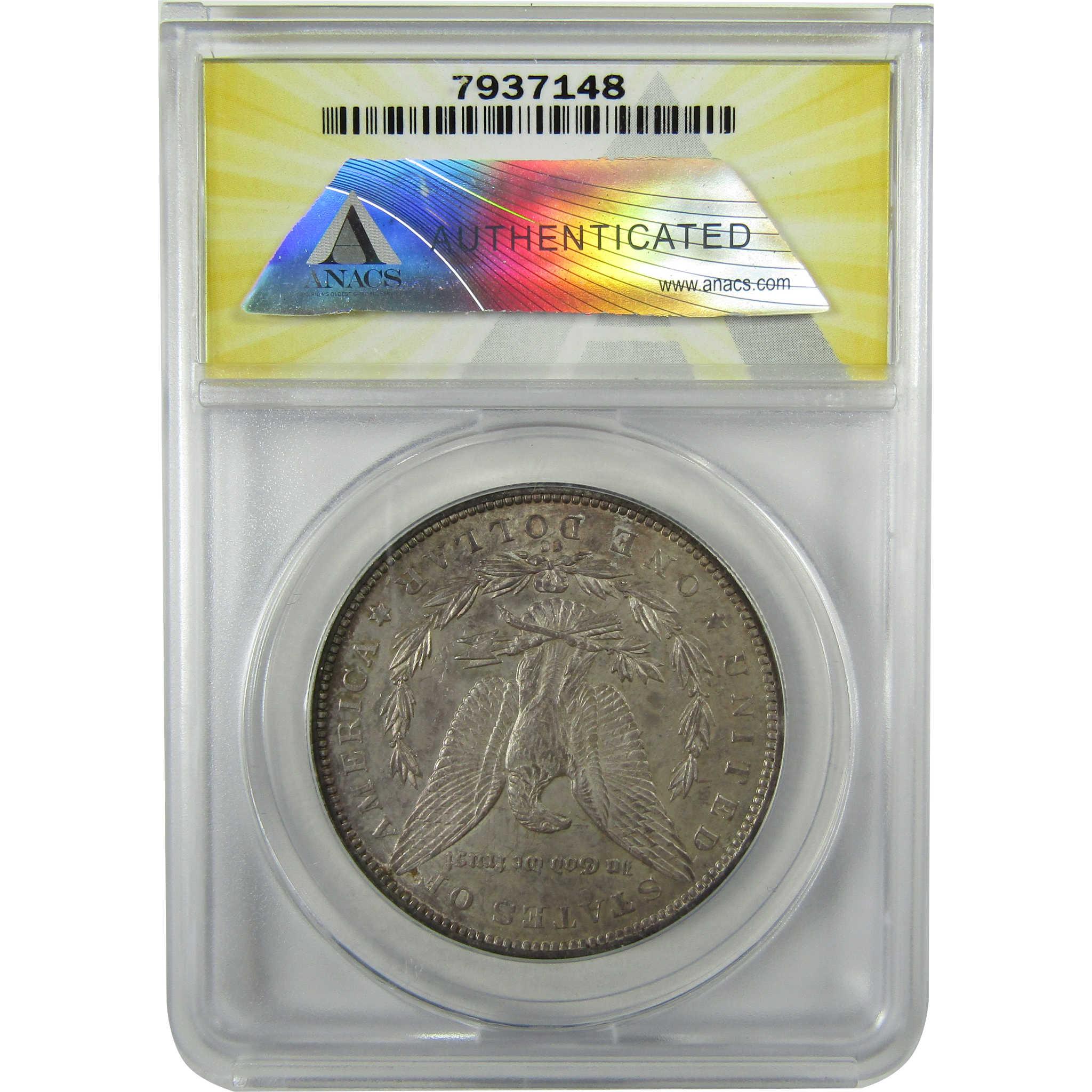 1891 CC Morgan Silver Dollar AU 58 Details ANACS $1 Coin SKU:I27966 - Morgan coin - Morgan silver dollar - Morgan silver dollar for sale - Profile Coins & Collectibles