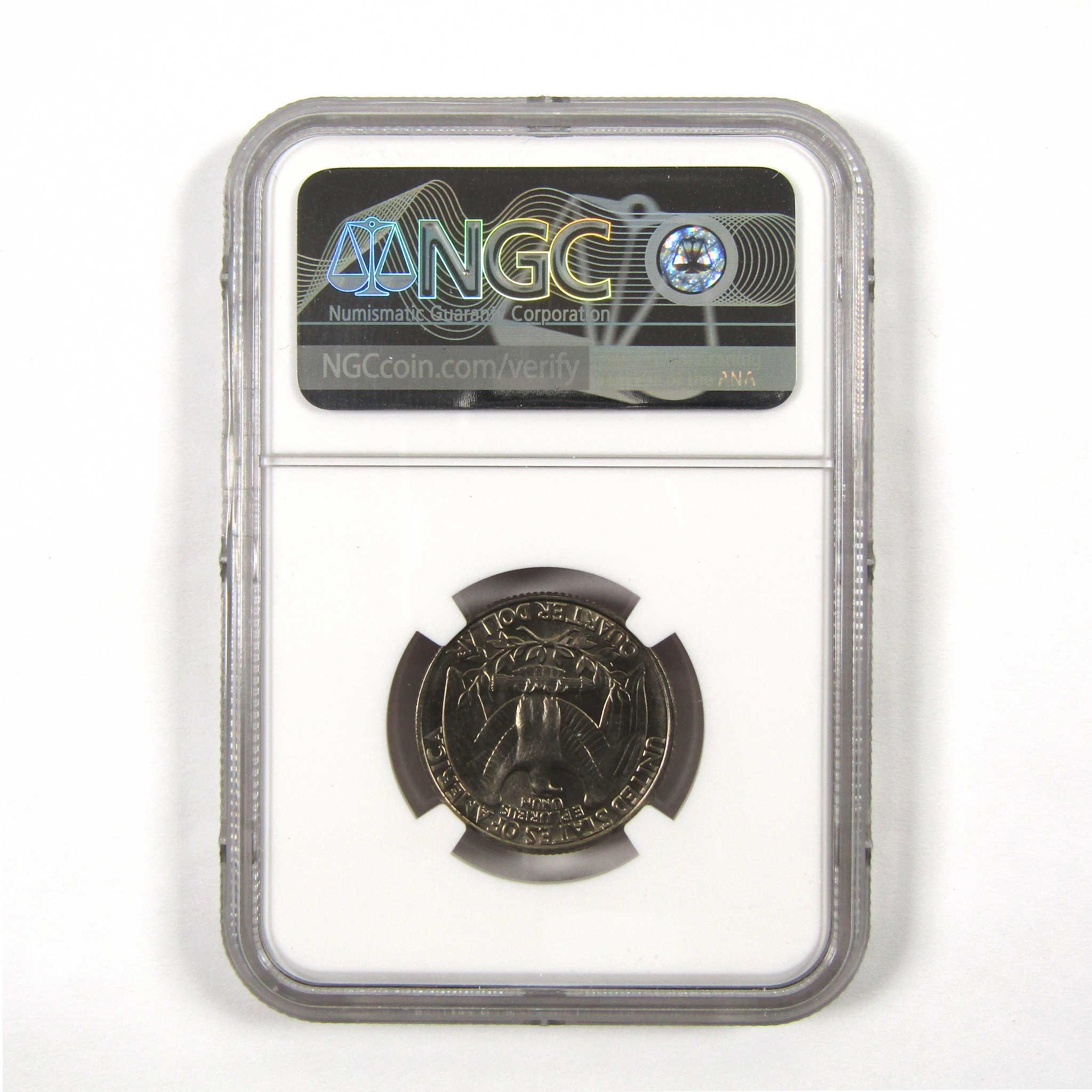 1980 P Washington Quarter MS 67 NGC Clad 25c Uncirculated SKU:I9537