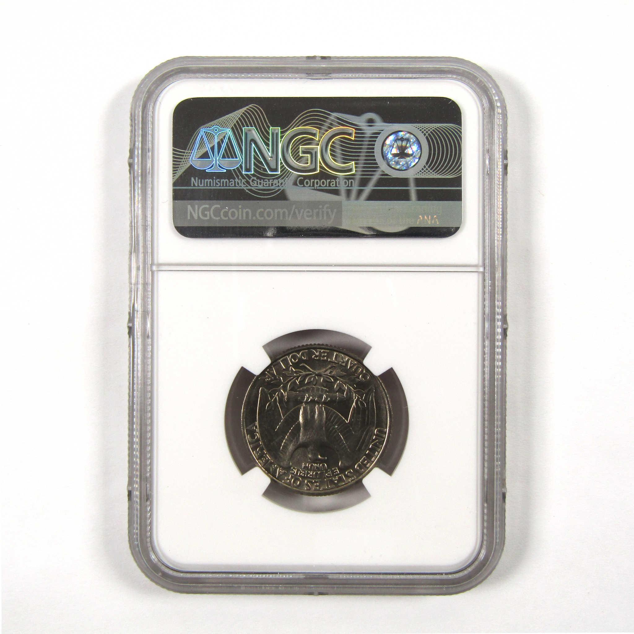 1980 P Washington Quarter MS 67 NGC Clad 25c Uncirculated SKU:I9537