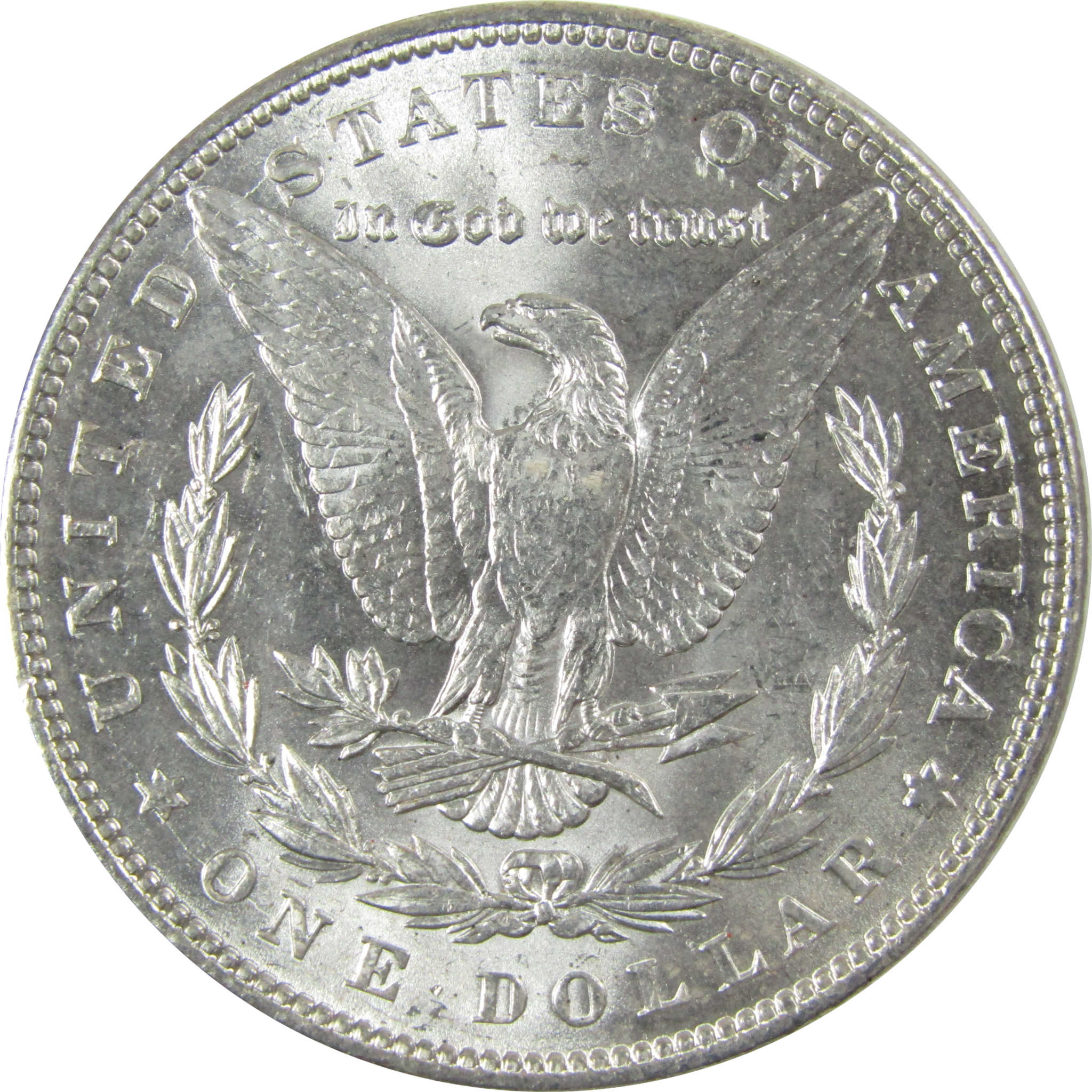 1887 Morgan Silver Dollar Uncirculated Mint State $1 Coin SKU:CP678