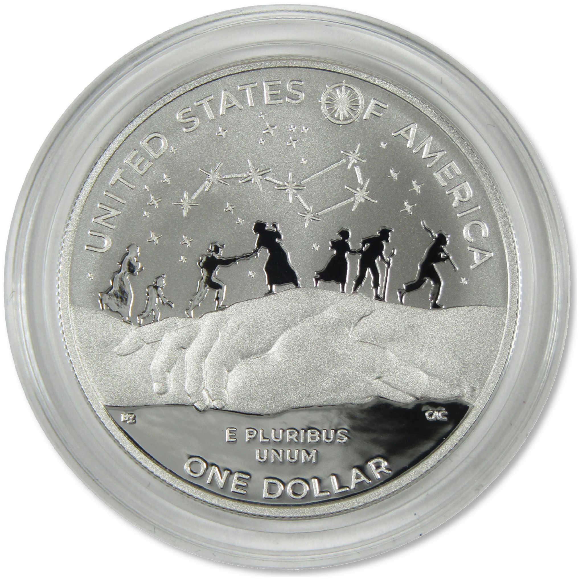 2024 P Harriet Tubman Commemorative Silver Dollar Proof OGP COA