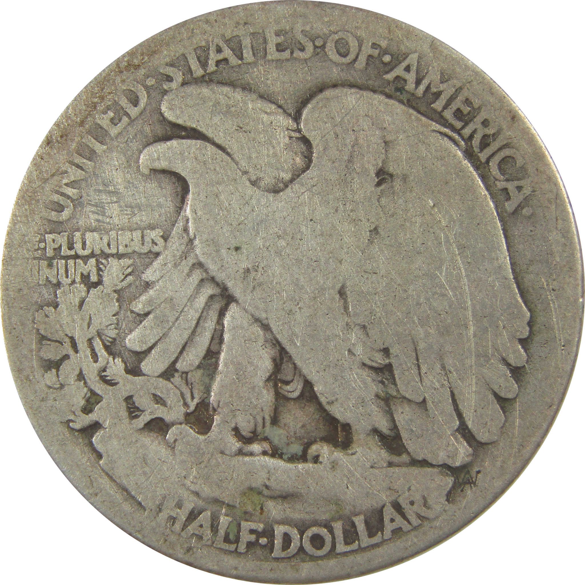 1916 D Liberty Walking Half Dollar G Good Details Silver SKU:I20254