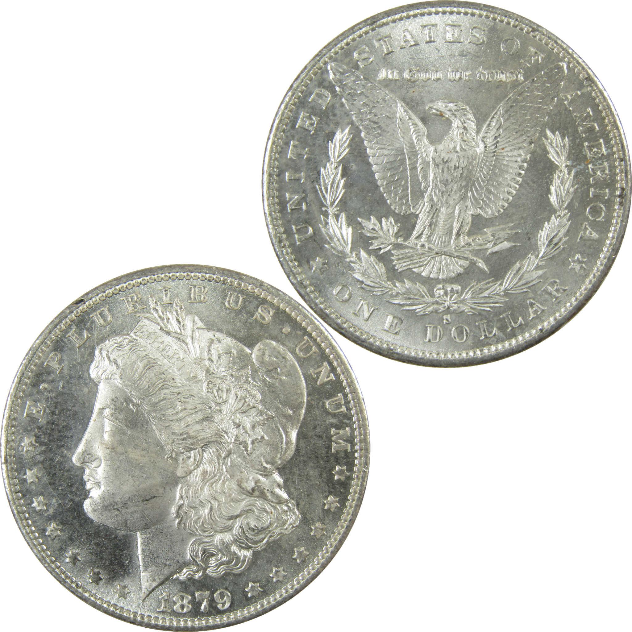 1879 S Rev 79 Morgan Silver Dollar Uncirculated Details SKU:I27678 - Morgan coin - Morgan silver dollar - Morgan silver dollar for sale - Profile Coins & Collectibles
